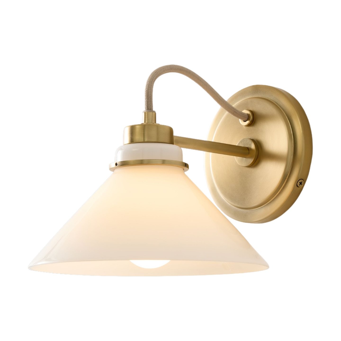 Aurenza Sconce – Landelijke wandlamp met metalen accenten voor gezellige ruimtes HL1648