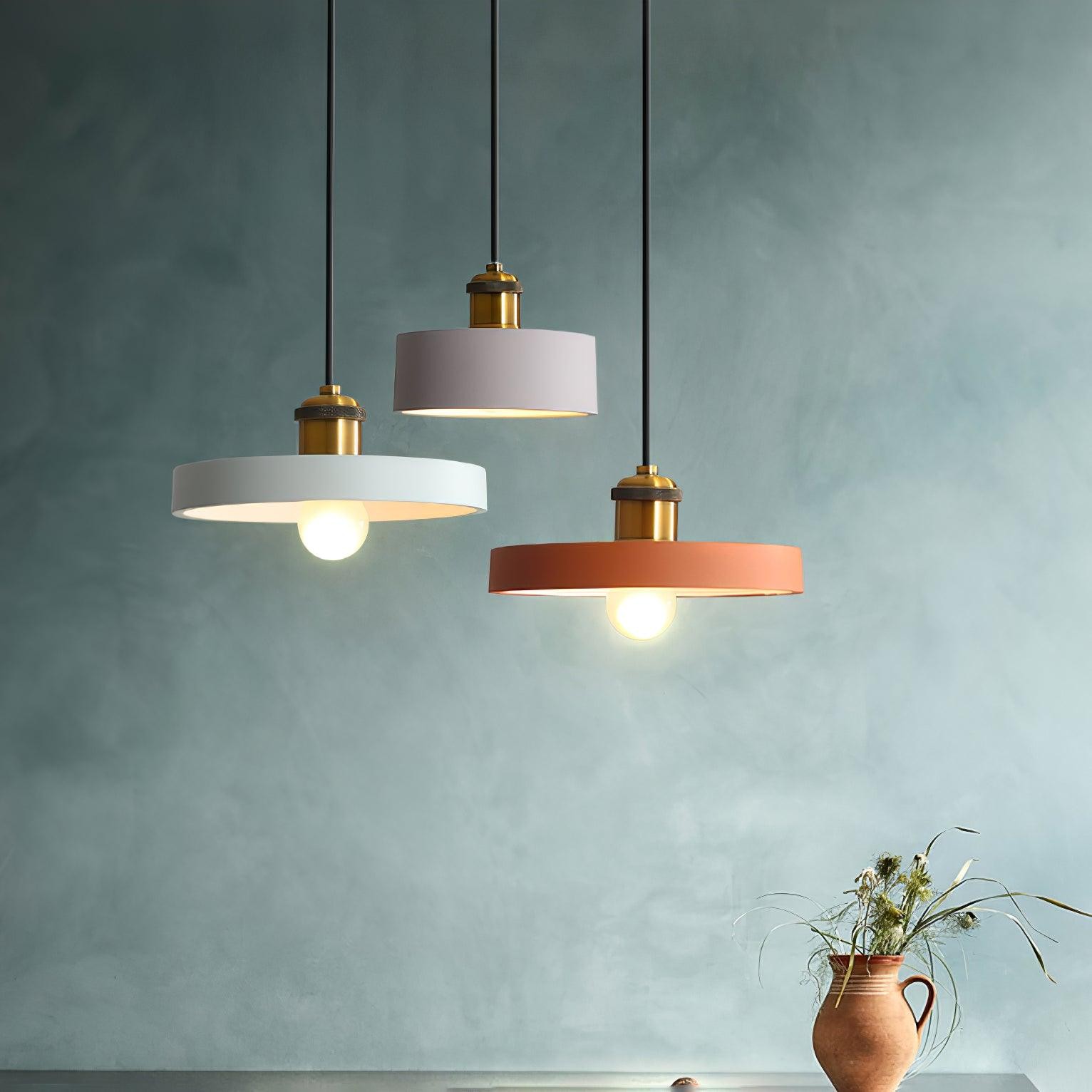 Moderne hars geometrische hanglamp HL787