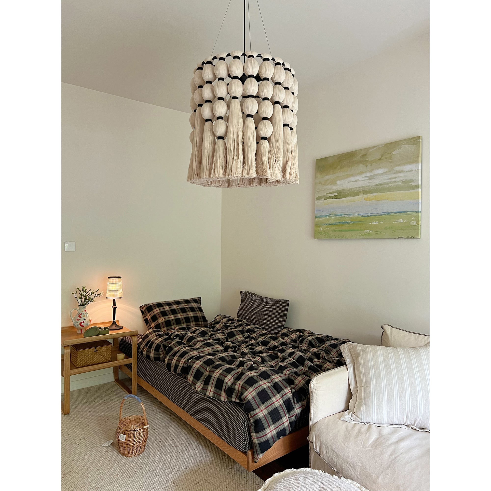Devon zwarte tafellamp (met ingebouwde batterij) HL3262