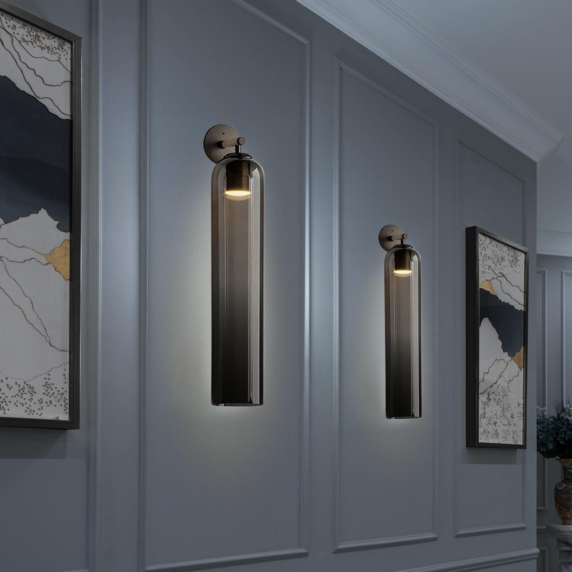 Kunstglazen wandlamp HL360