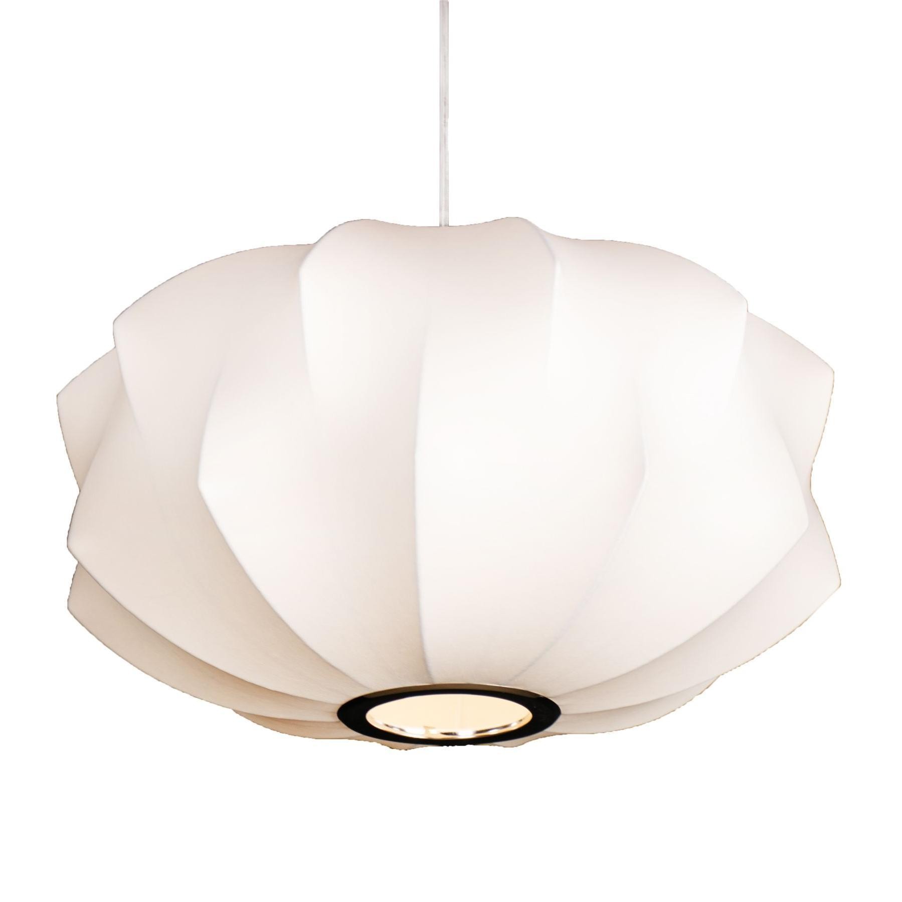 Saucer Zijde Bubble Hanglamp Woonkamer