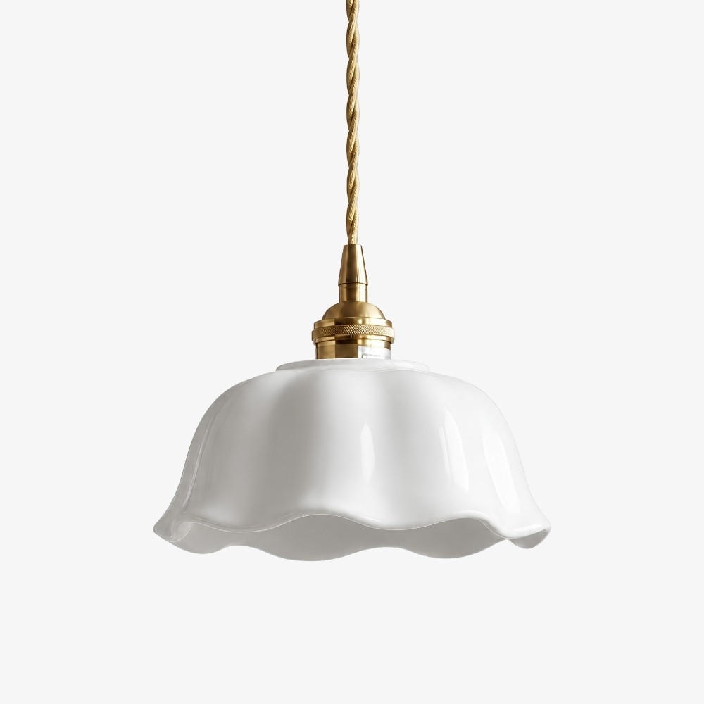 Cienax Mid-Century Flower keramische plafond- en hanglamp - Geschikt voor keuken en woonkamer HL3577