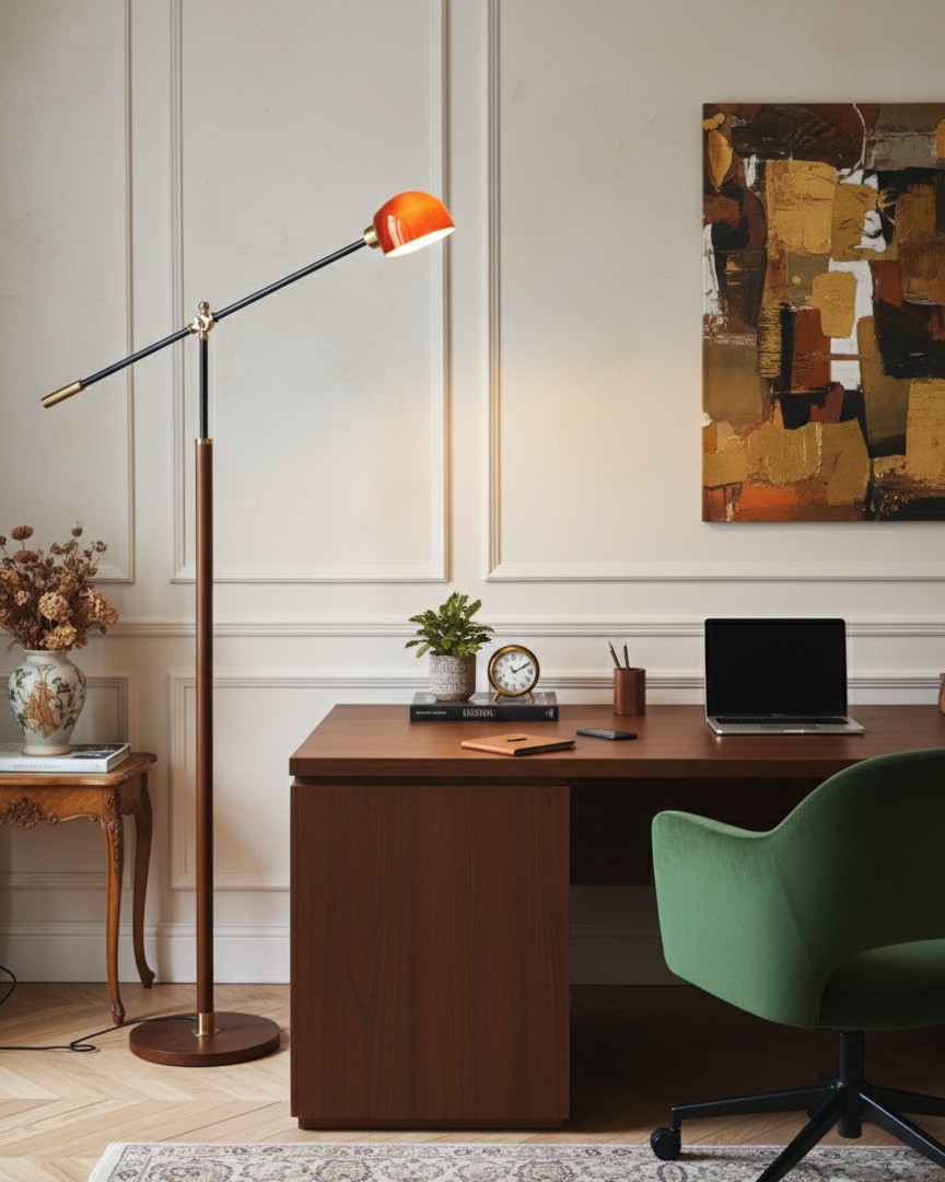 Heritage Swing vloerlamp HL2869