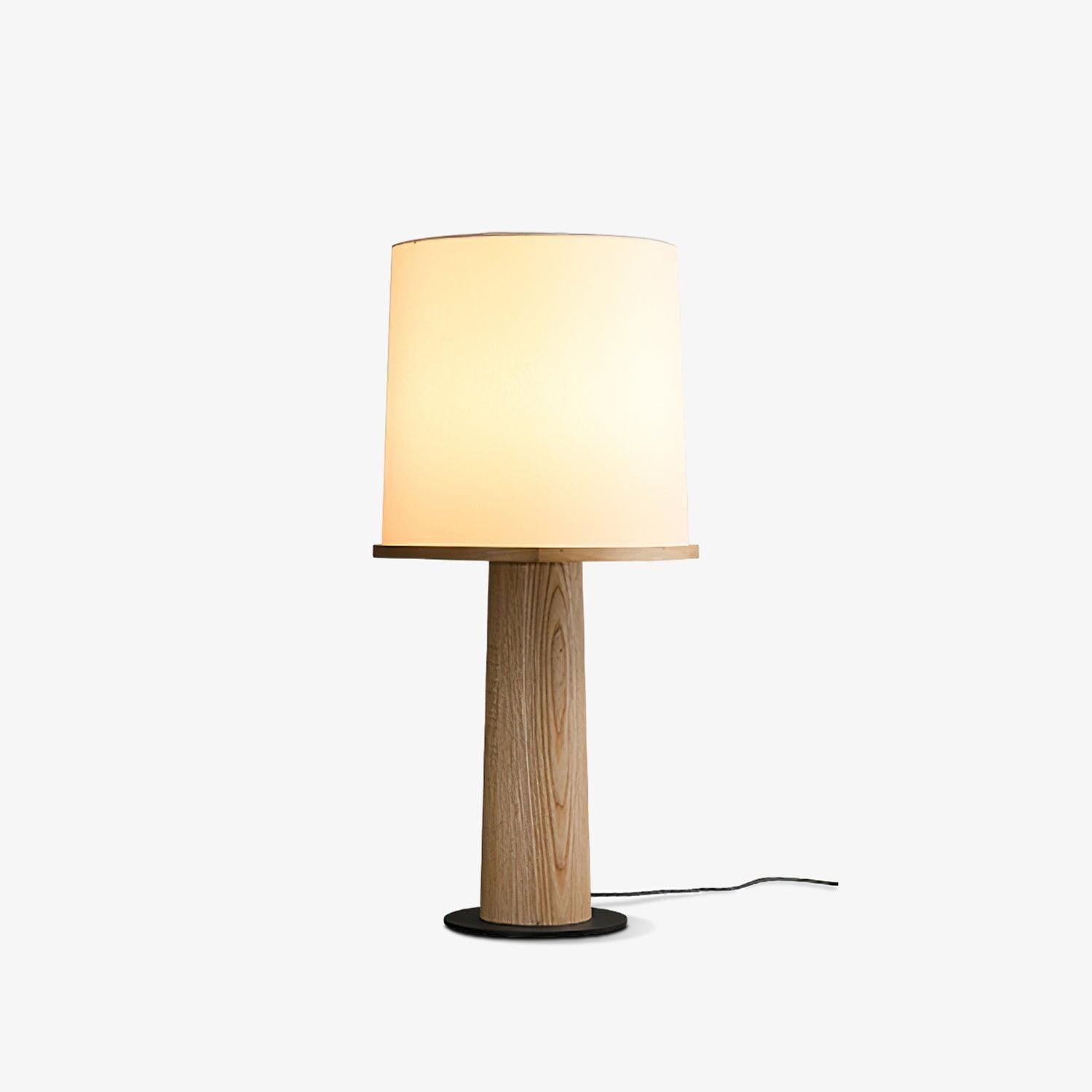 Modieuze licht- en schaduwfles tafellamp HL579