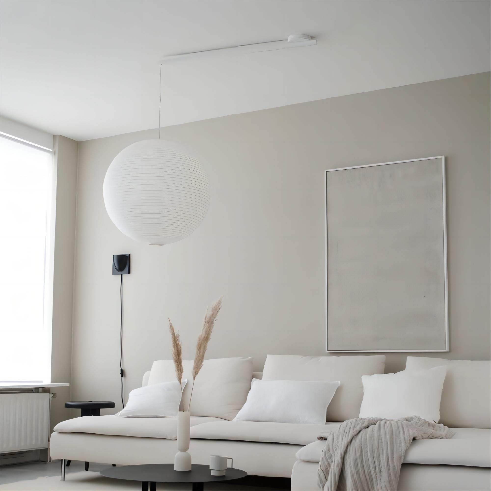 Zwenkarm enkel ophangsysteem voor een hanglamp HL202