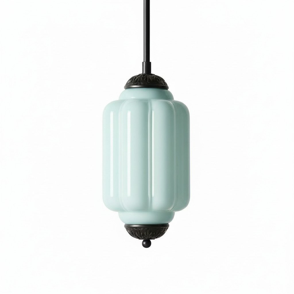Eloise Vintage Glazen Kroonluchter - Melkglas Home Accent HL1651