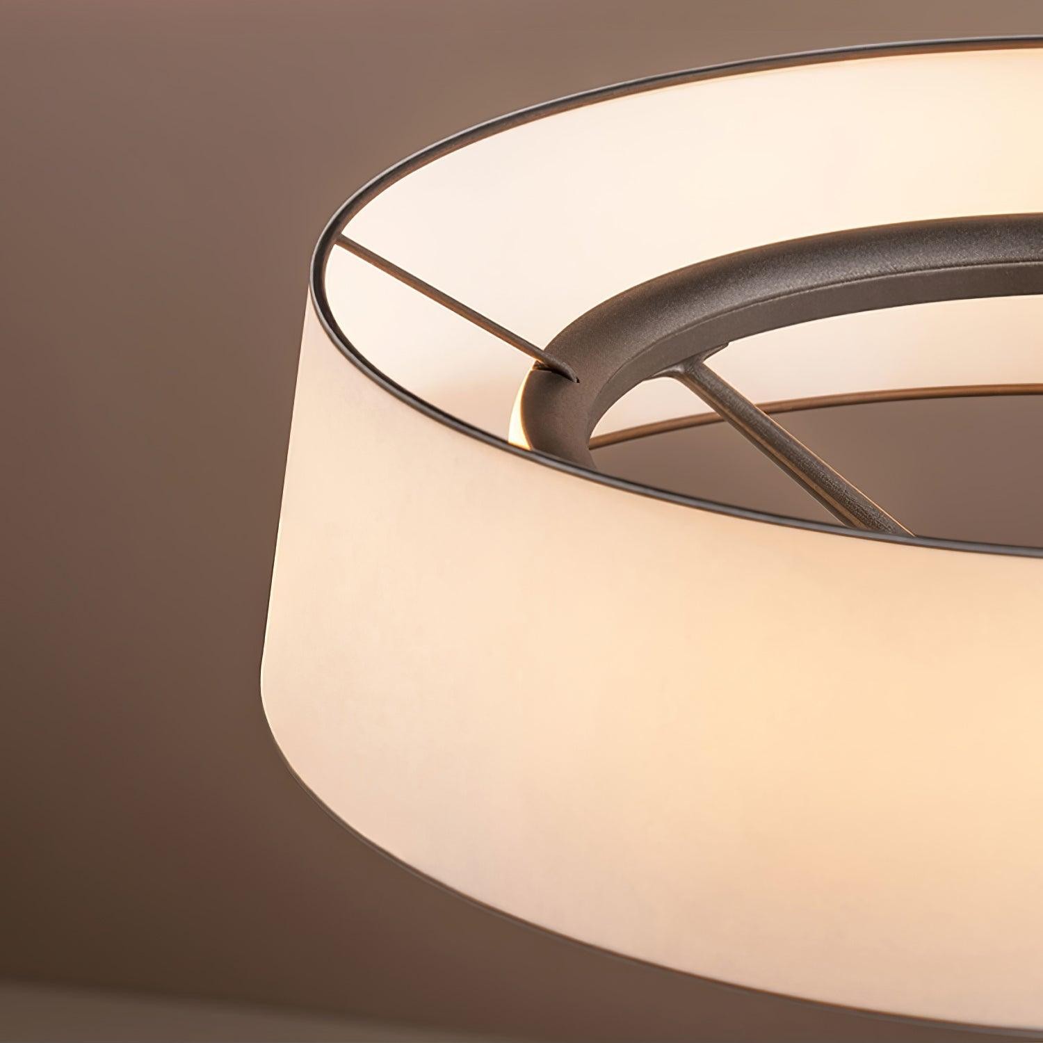 Delvara Moderne Decoratieve Tafellamp - Bureaulamp met Metalen Voet en Perkamenten Kap voor Nachtkastje HL2485