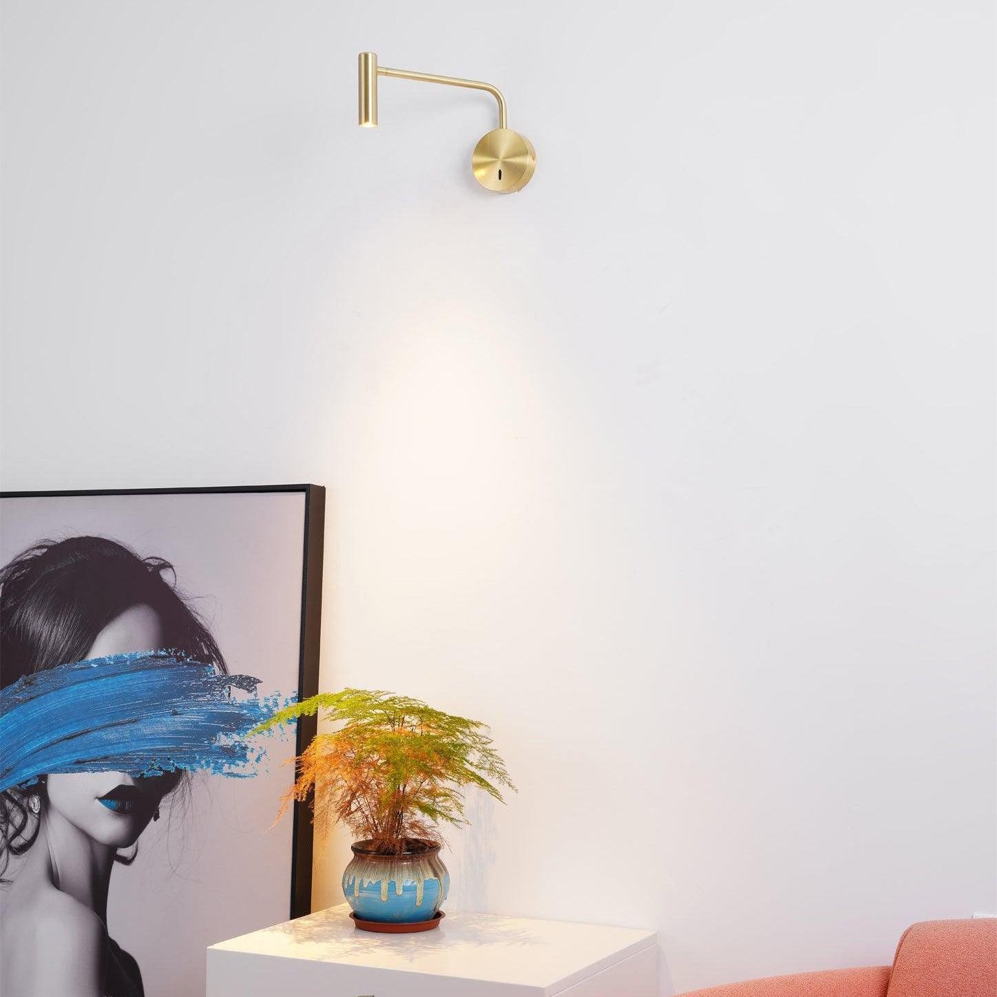 Mode Moderne Lees Plug In Wandlamp HL773