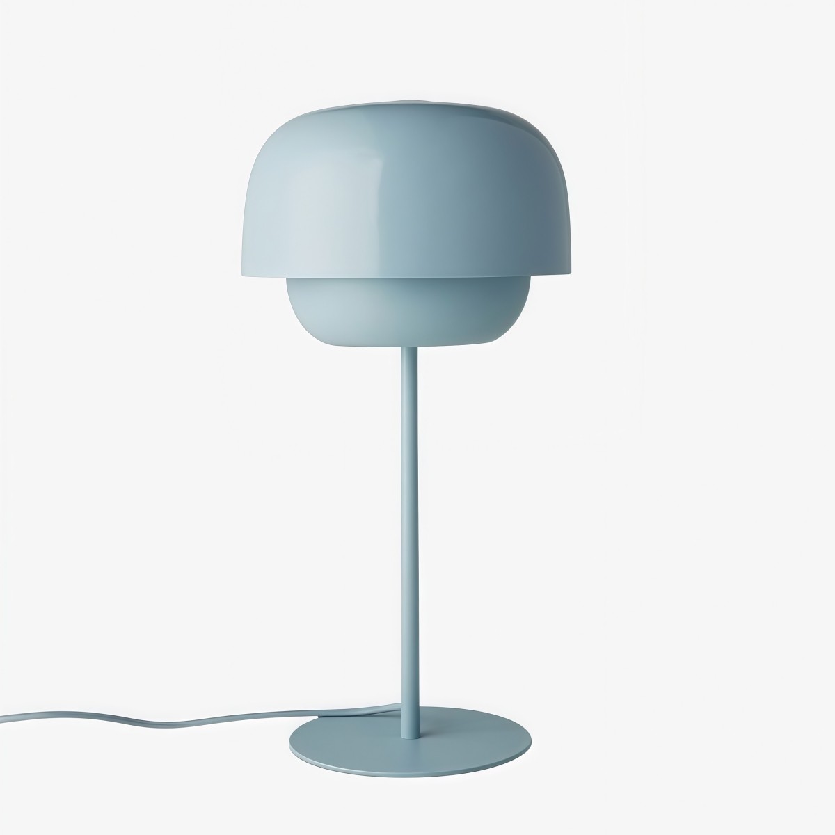 Clinco Tafellamp met Ronde Kap - Moderne Metalen Sfeerlamp voor Bureau en Nachtkastje HL1776