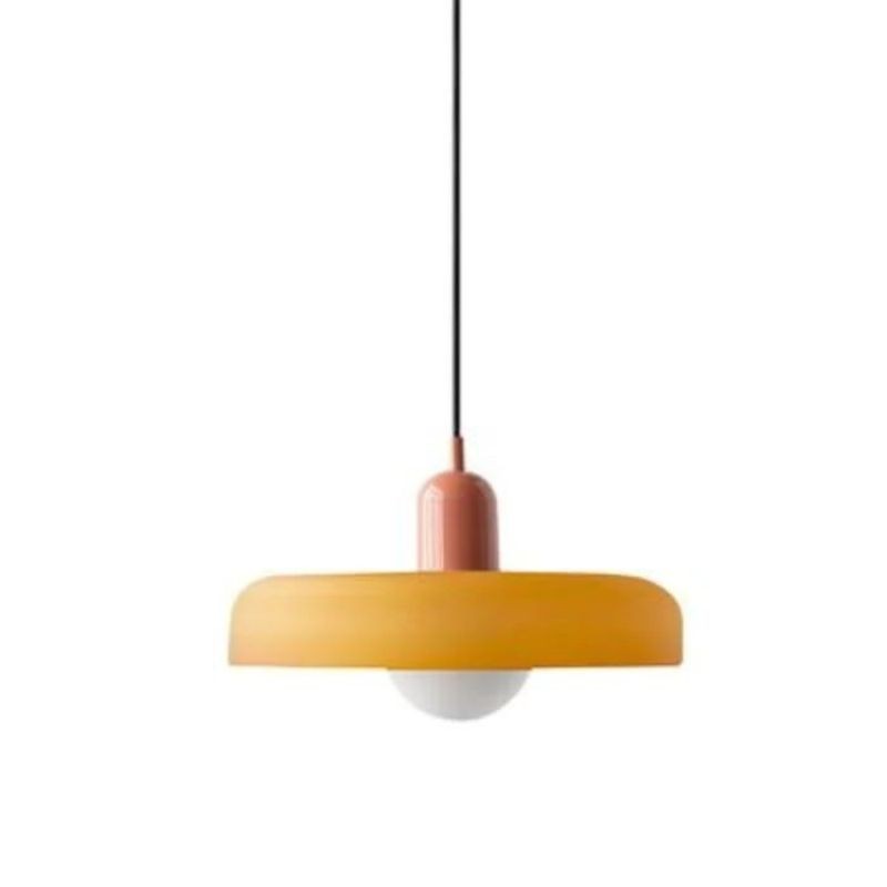 Kalo Disc Kleurrijke Hanglamp - Moderne Glazen Hanglamp voor de Eetkamer HL2447