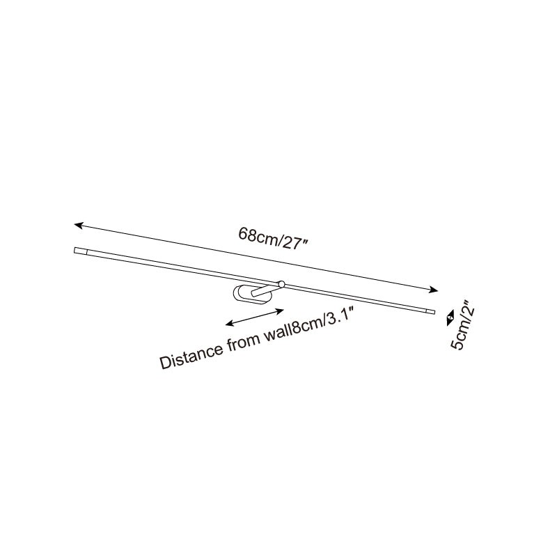 Kady Linear oplaadbare wandlamp HL2611
