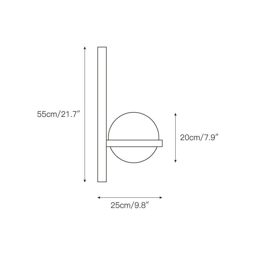 Palma wandlamp HL3062