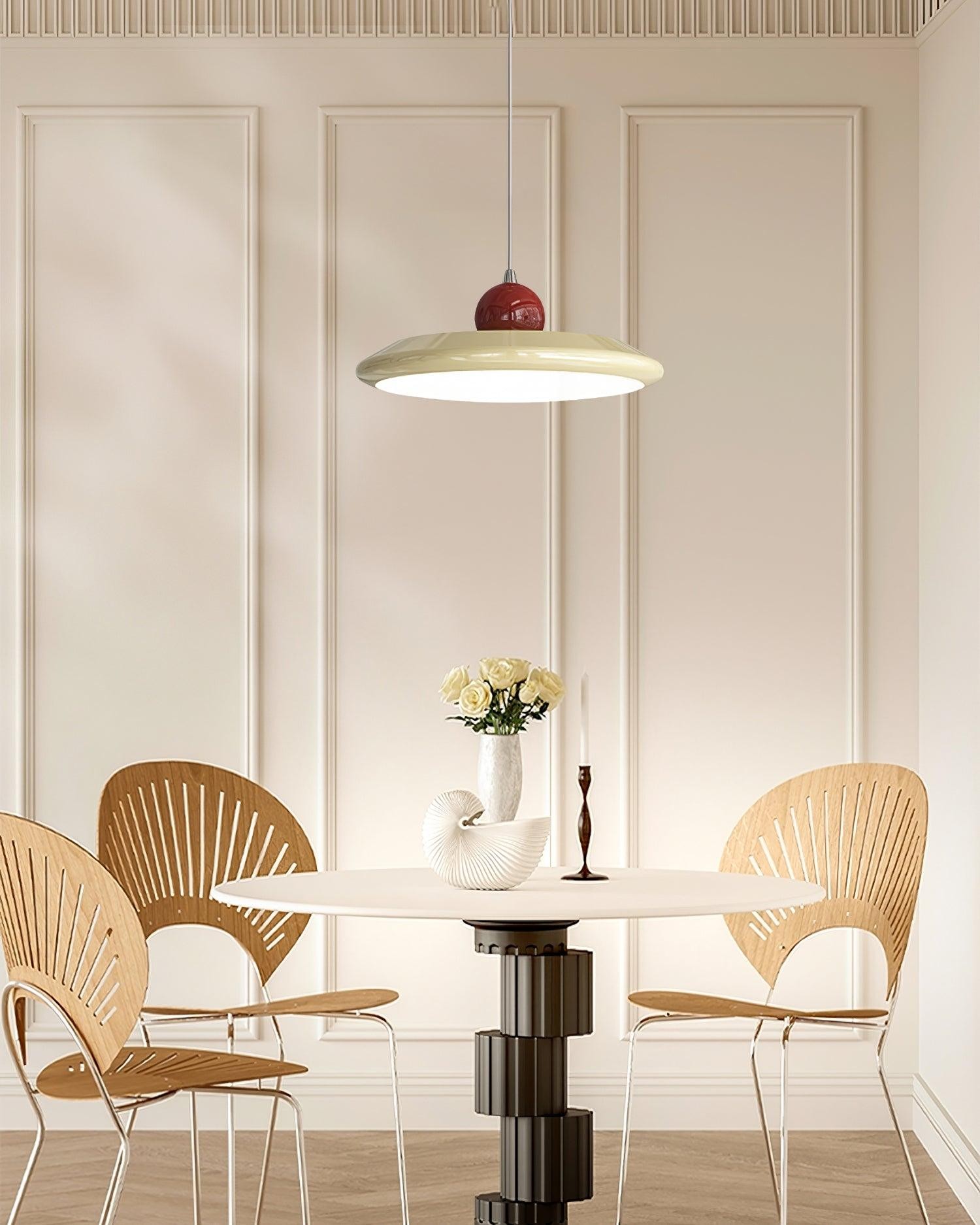 Hoogwaardige vliegende schotel hanglamp met zwenkarm HL379