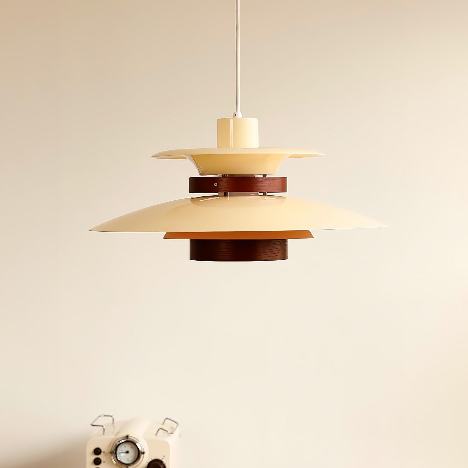 Luxe en stijlvolle gelaagde hanglamp HL691