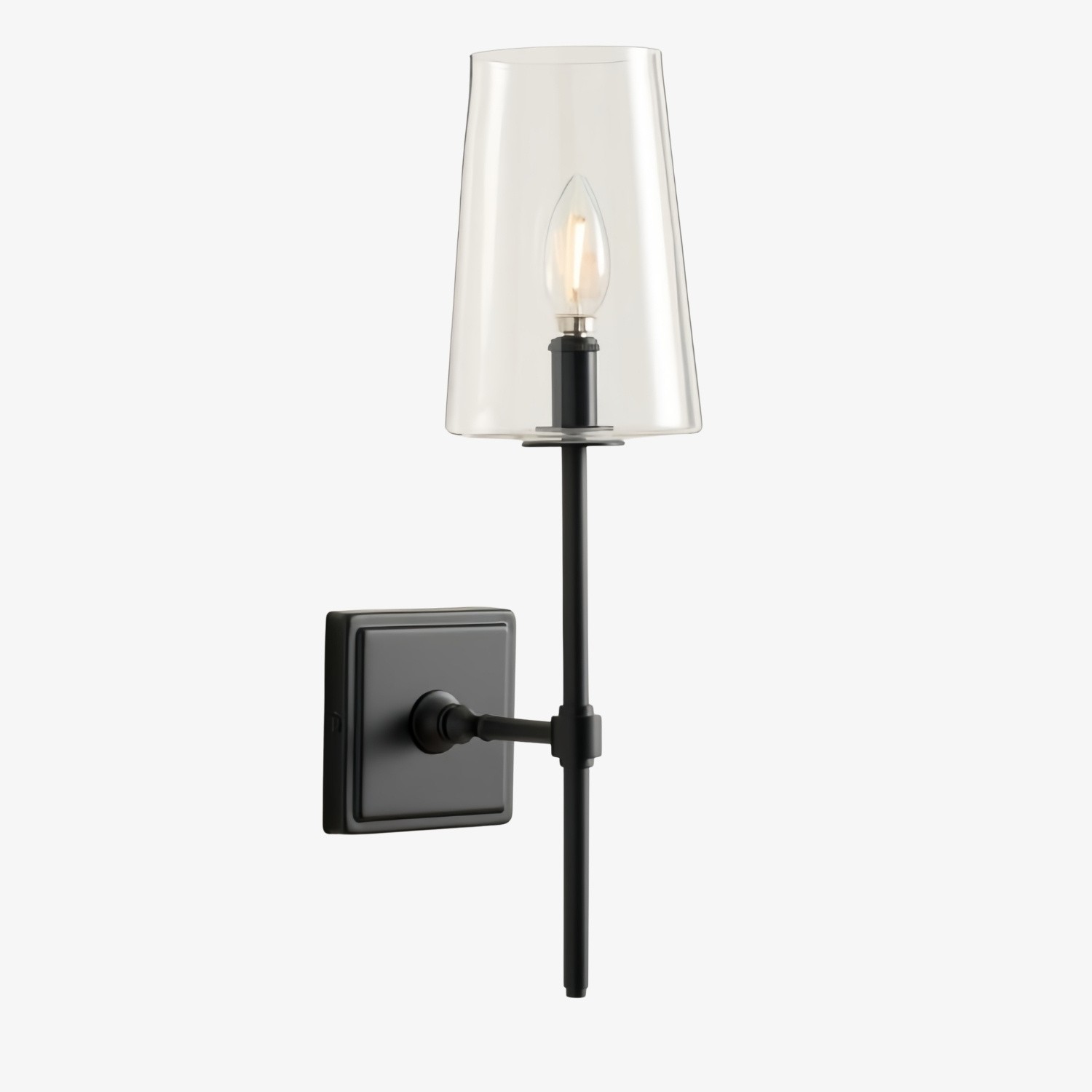 Derlina Multi-Head Kandelaar Helder Glas Wandlamp – Retro Metalen Wandlamp HL1428