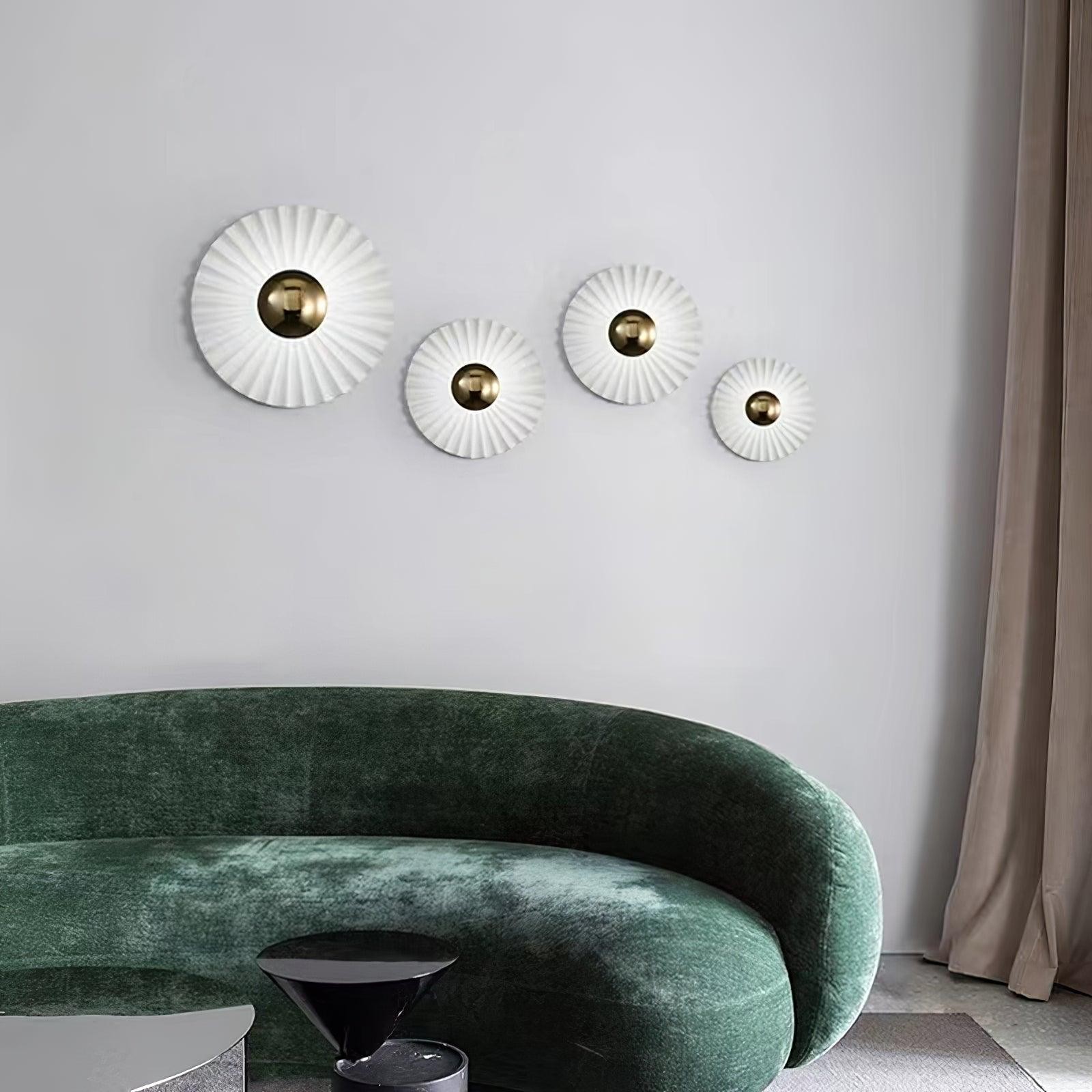 Moderne creatieve wandlamp met schelpmotief HL887