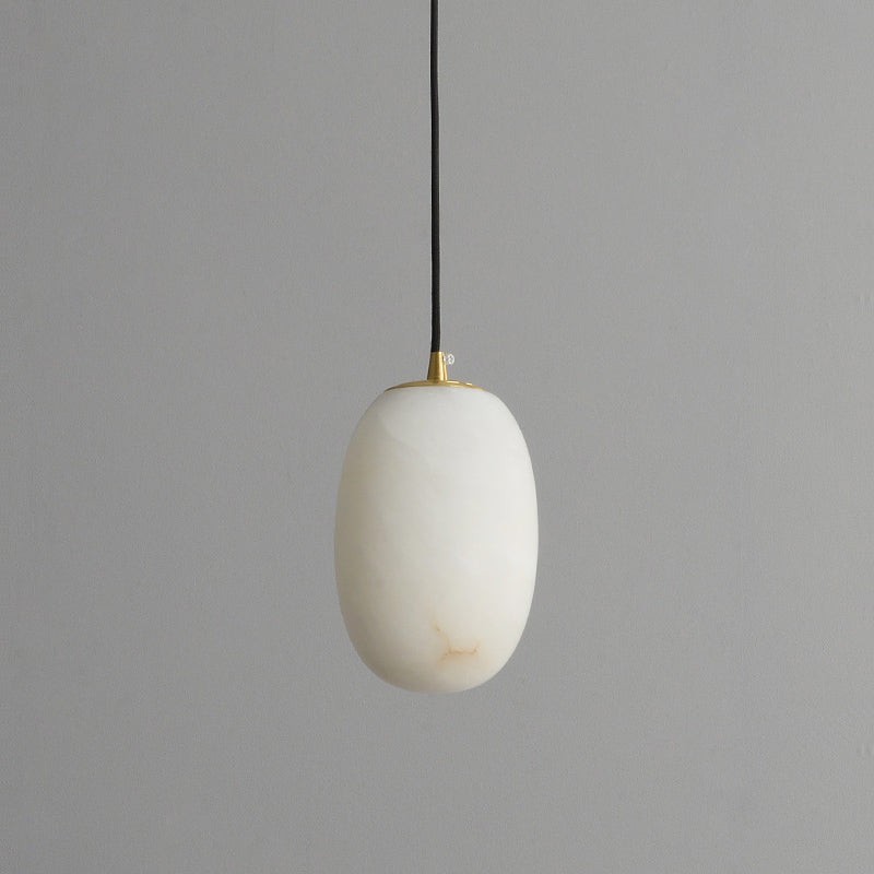 Alabaster hanglamp voor naast het bed HL2976