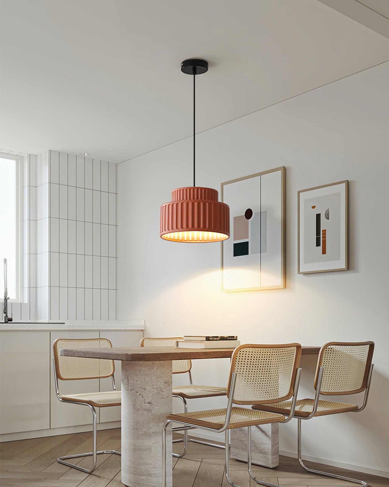 Nordic Resin Kolom Hanglamp HL560