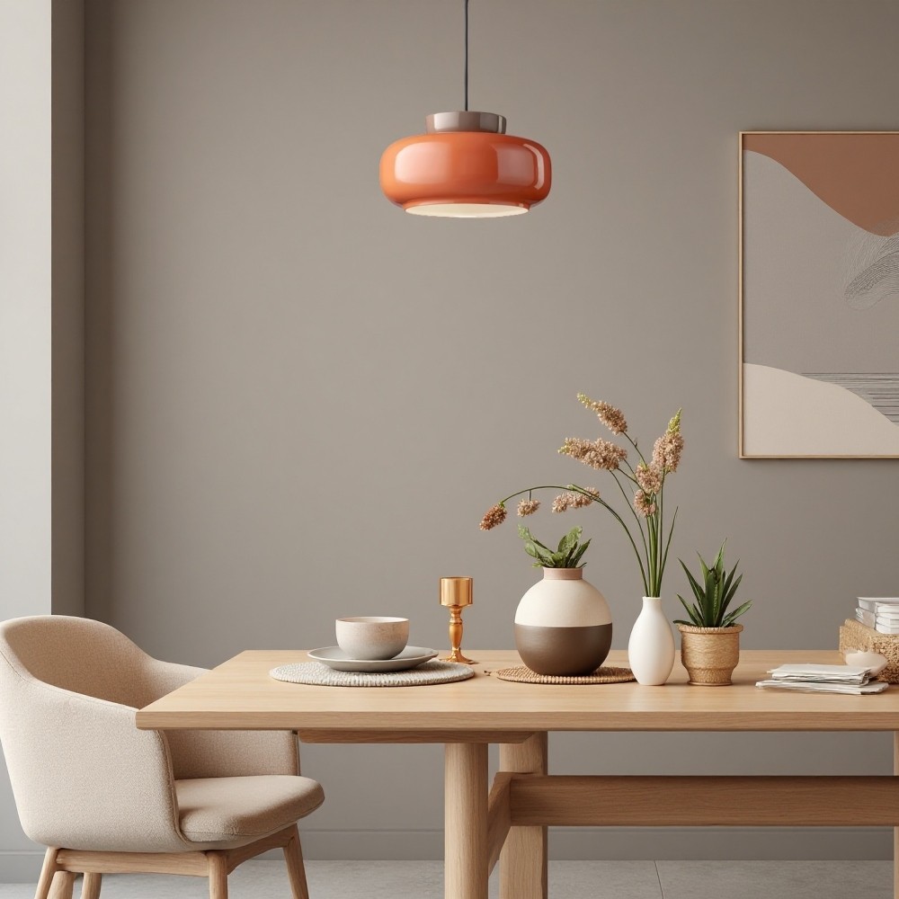 Middeleeuwse Bauhaus Disc Orb Maracanã hanglamp HL1018