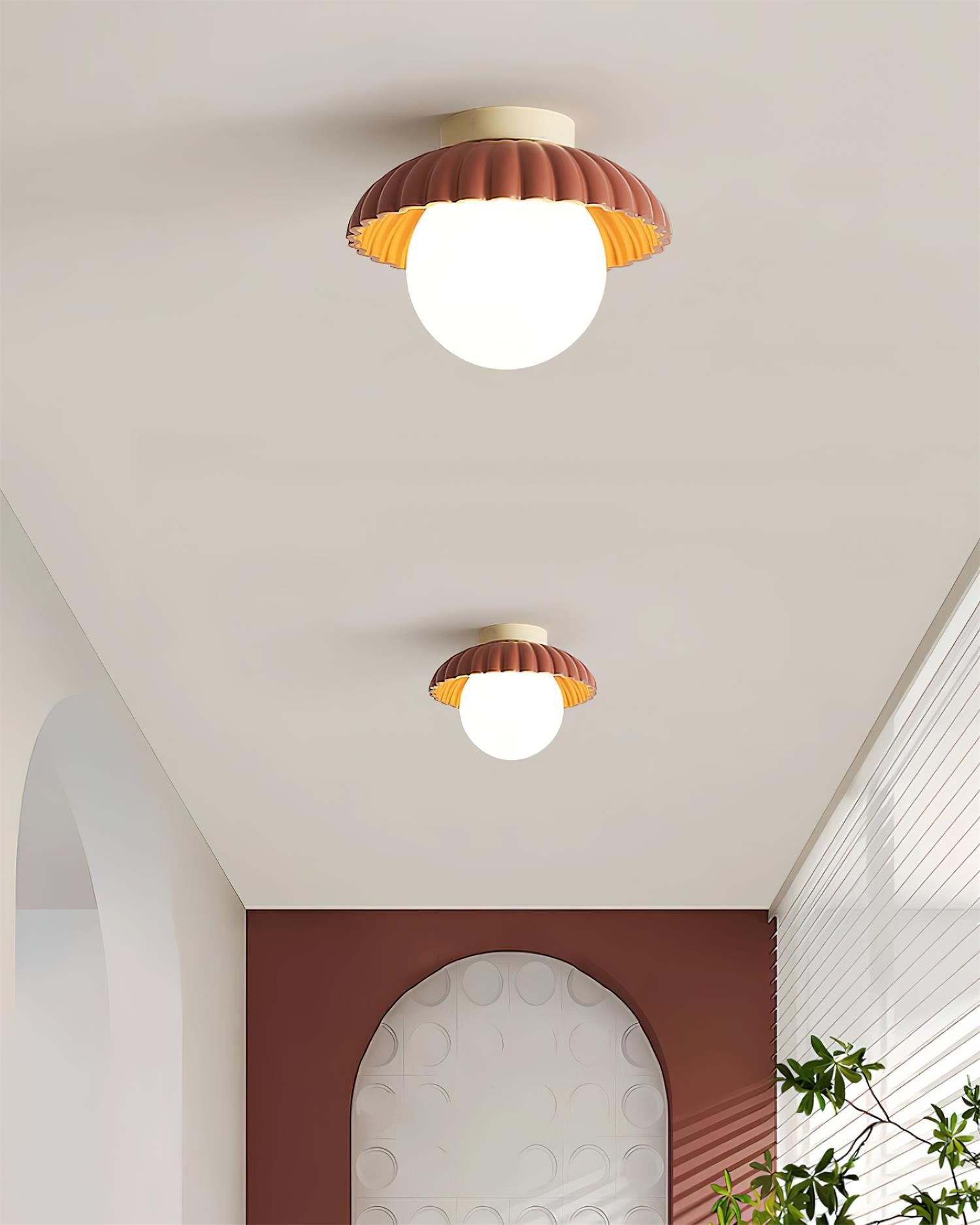 Alien Cream Stijl Plafondlamp HL348