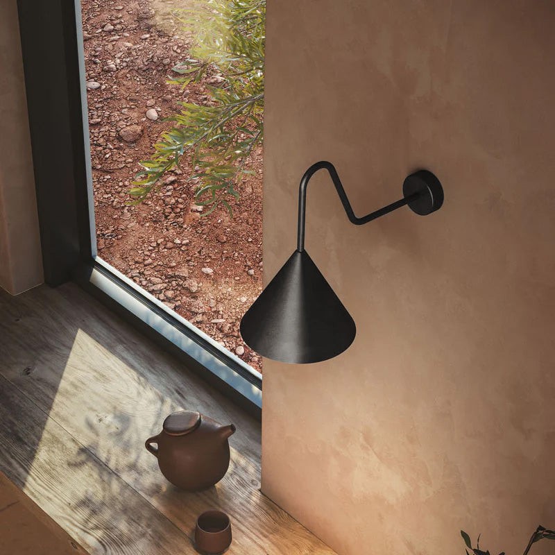 Kegelvormige wandlamp HL3307