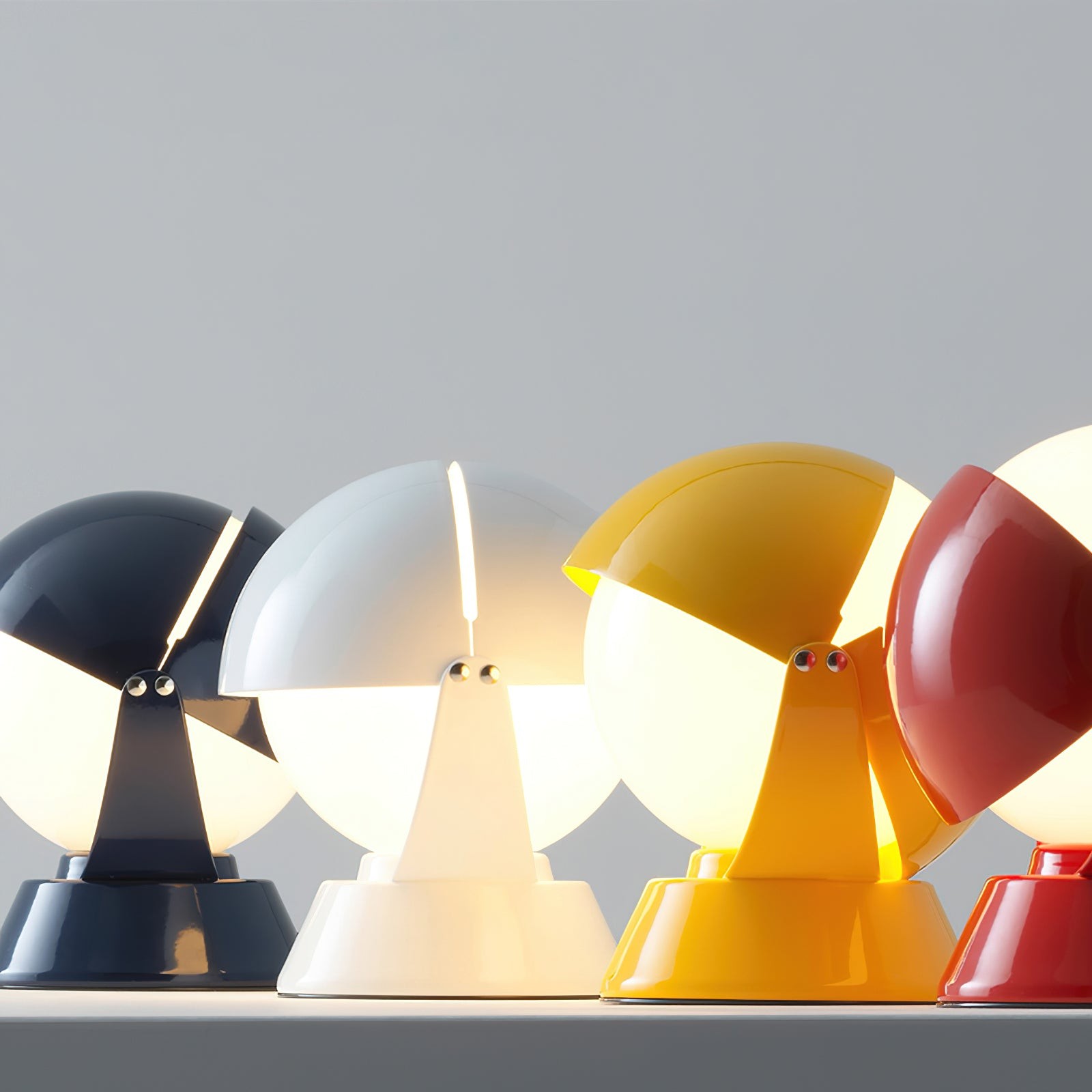 Moderne creatieve metalen bolvormige tafellamp voor kinderkamer HL815