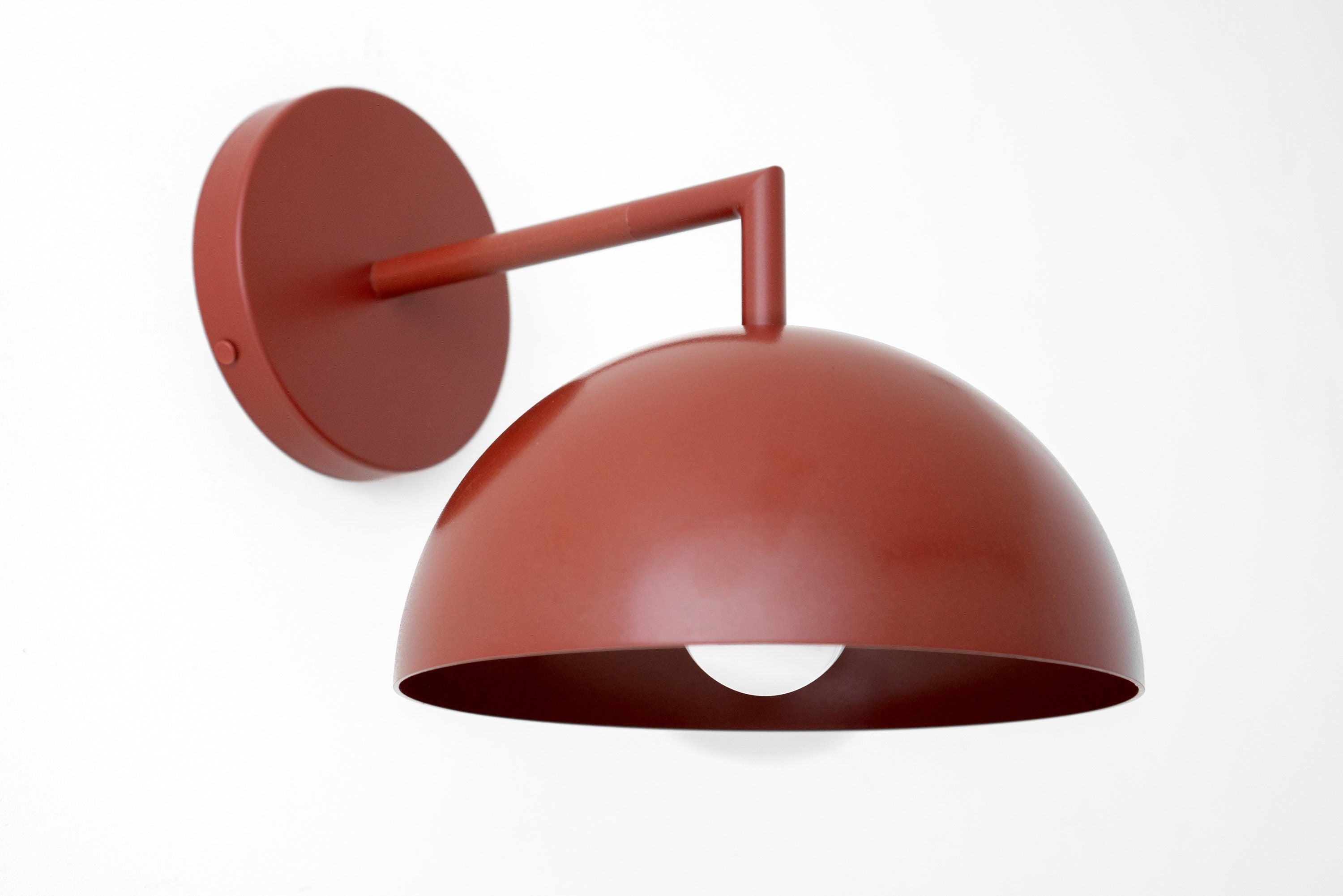 Metio Dome Minimalistische Koepellamp - Stijlvolle Kleurrijke Wandlamp HL1739