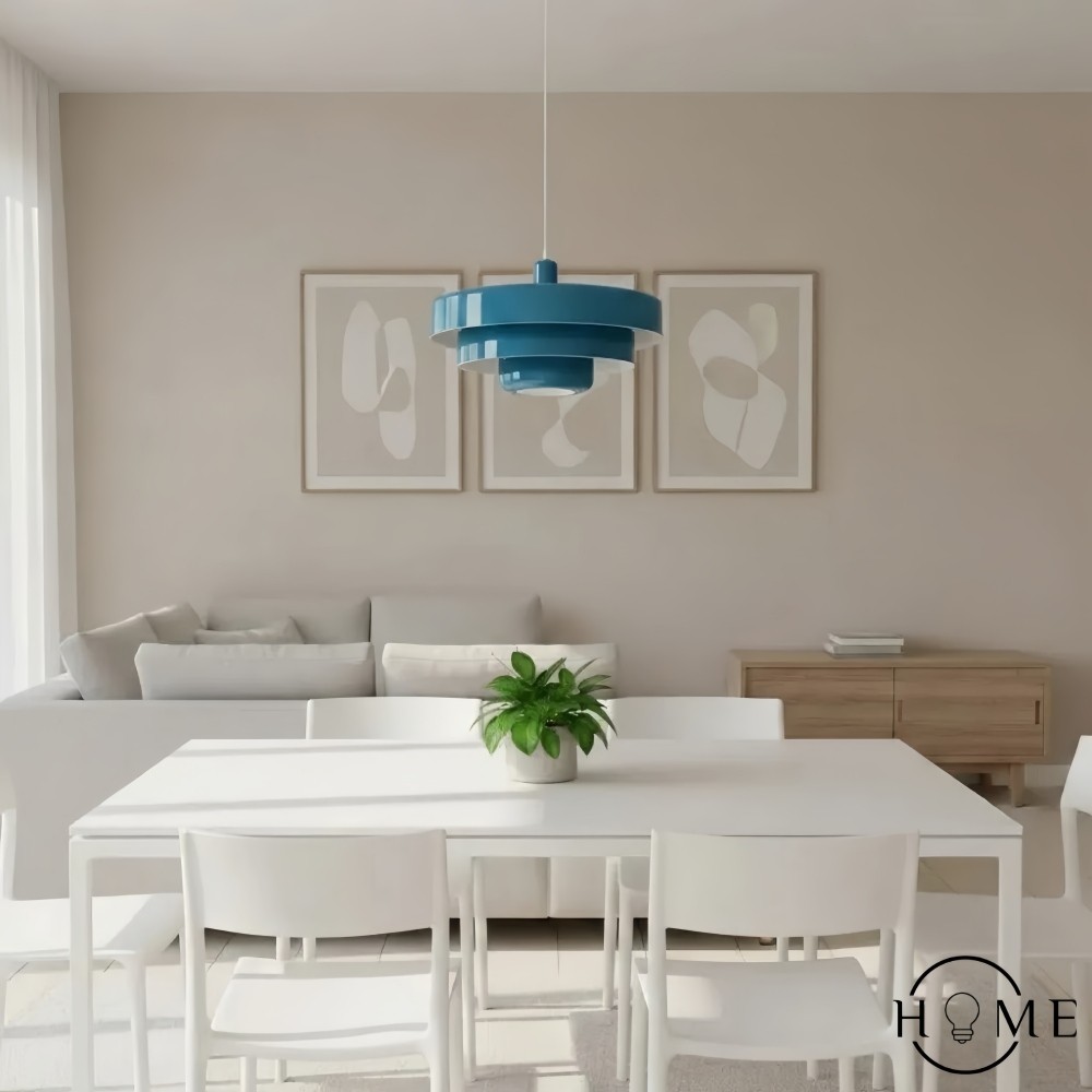 Macaron Disc Hanglamp - Scandinavische Meerlaagse Hanglamp van Metaal voor de Keuken HL179