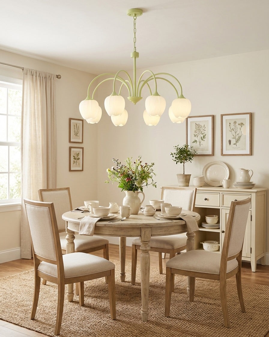 Tulp Matcha Kroonluchter HL2917