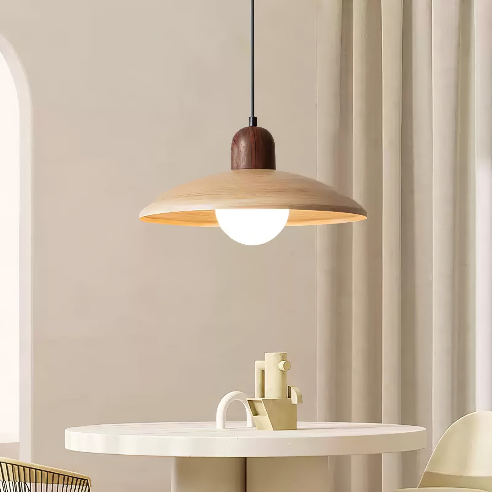 Middeleeuwse Stijl Eenvoudige Ronde Tafel Hanglamp HL911