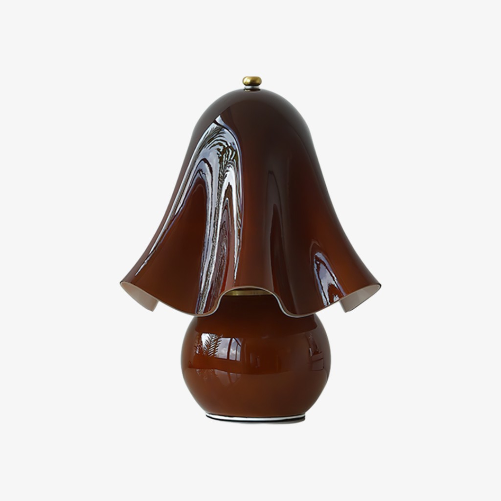Bellina Decoratieve Tafellamp - Sculpturale Klokvormige Bloemvorm HL1644