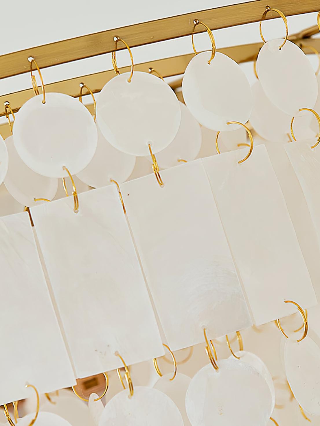 Moderne luxe meerlaagse schelpkroonluchter HL1115