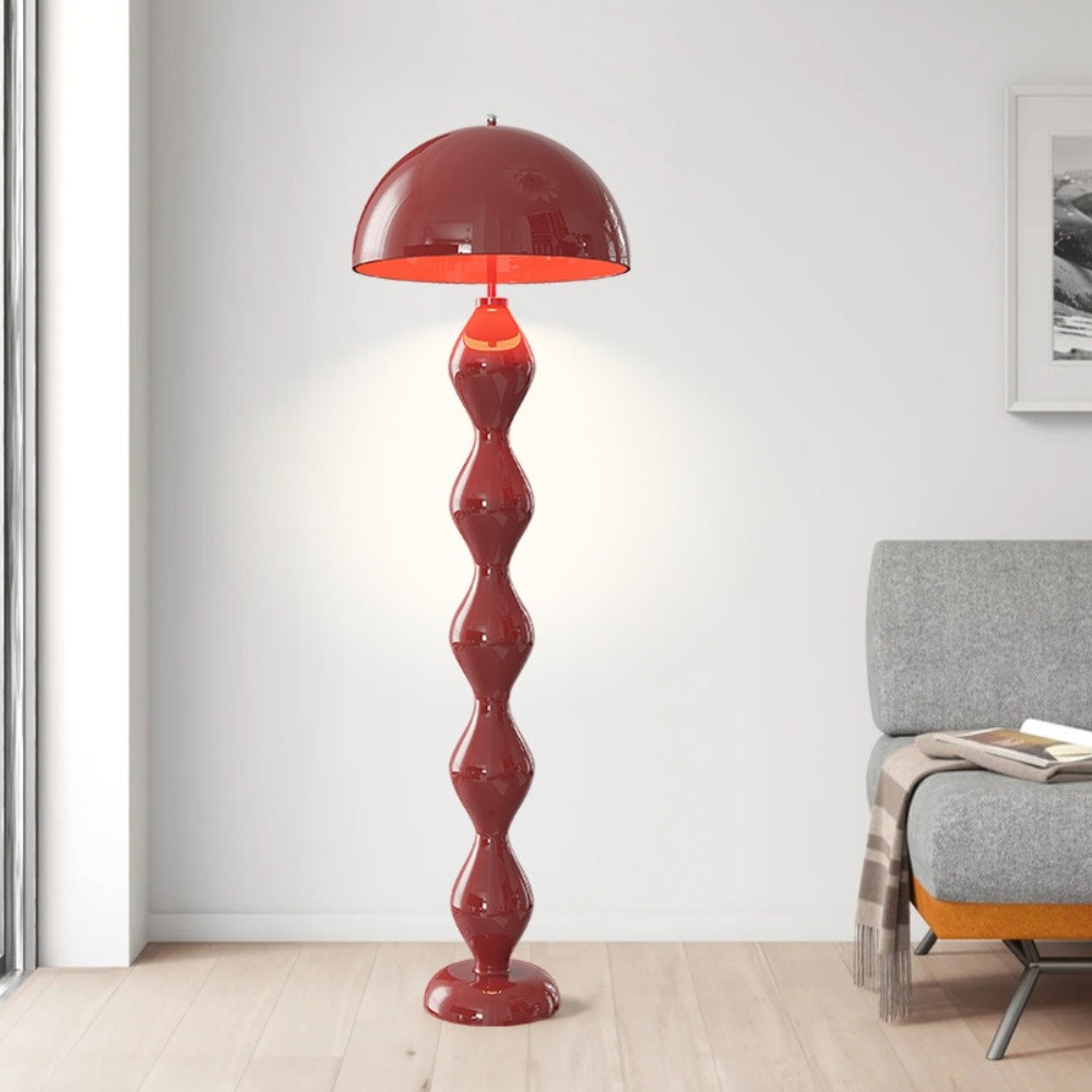 Retro Paddenstoel Bloemknop Vloerlamp HL285