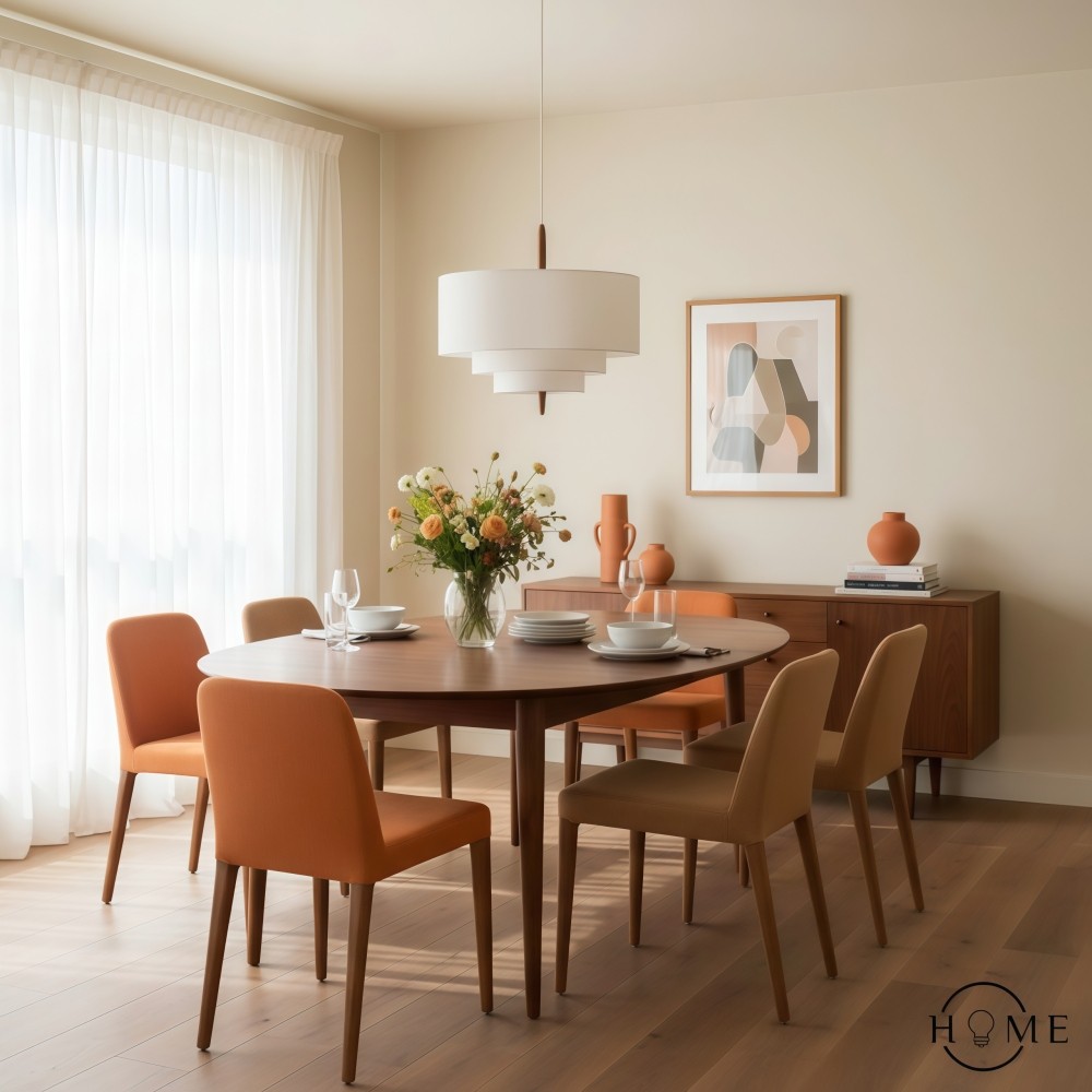 Nordic Retro Stoffen Hanglamp HL585