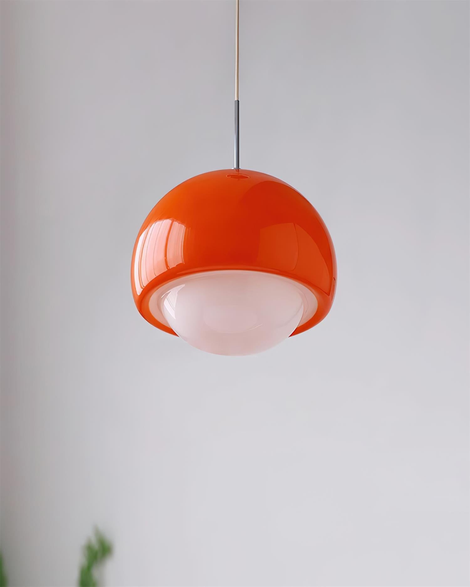 Creatieve glazen Persimmon hanglamp HL603