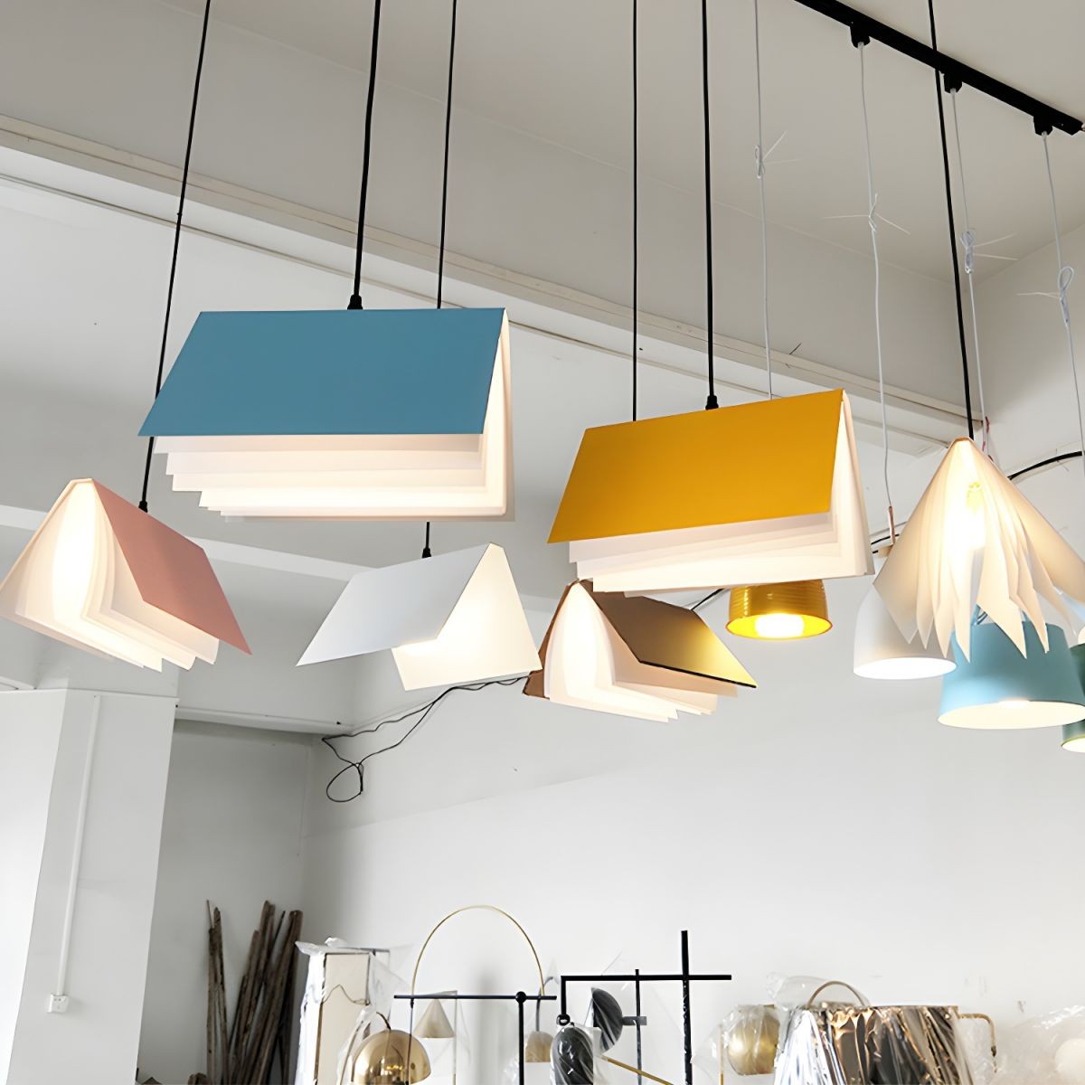 Minori Creatieve Kleurrijke Boek Hanglamp HL1274