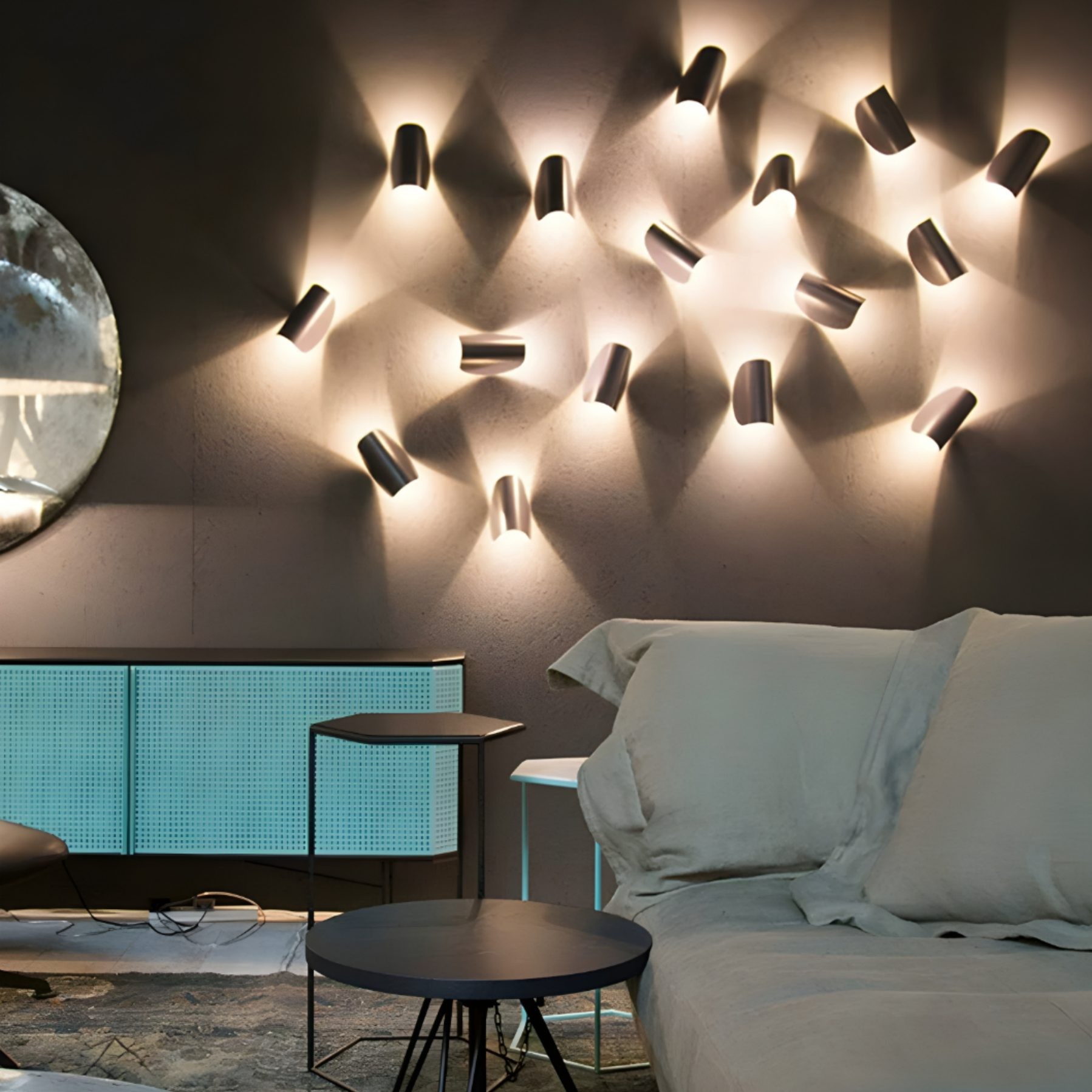 Moderne Creatieve Draaibare Boogvormige Wandlamp HL322