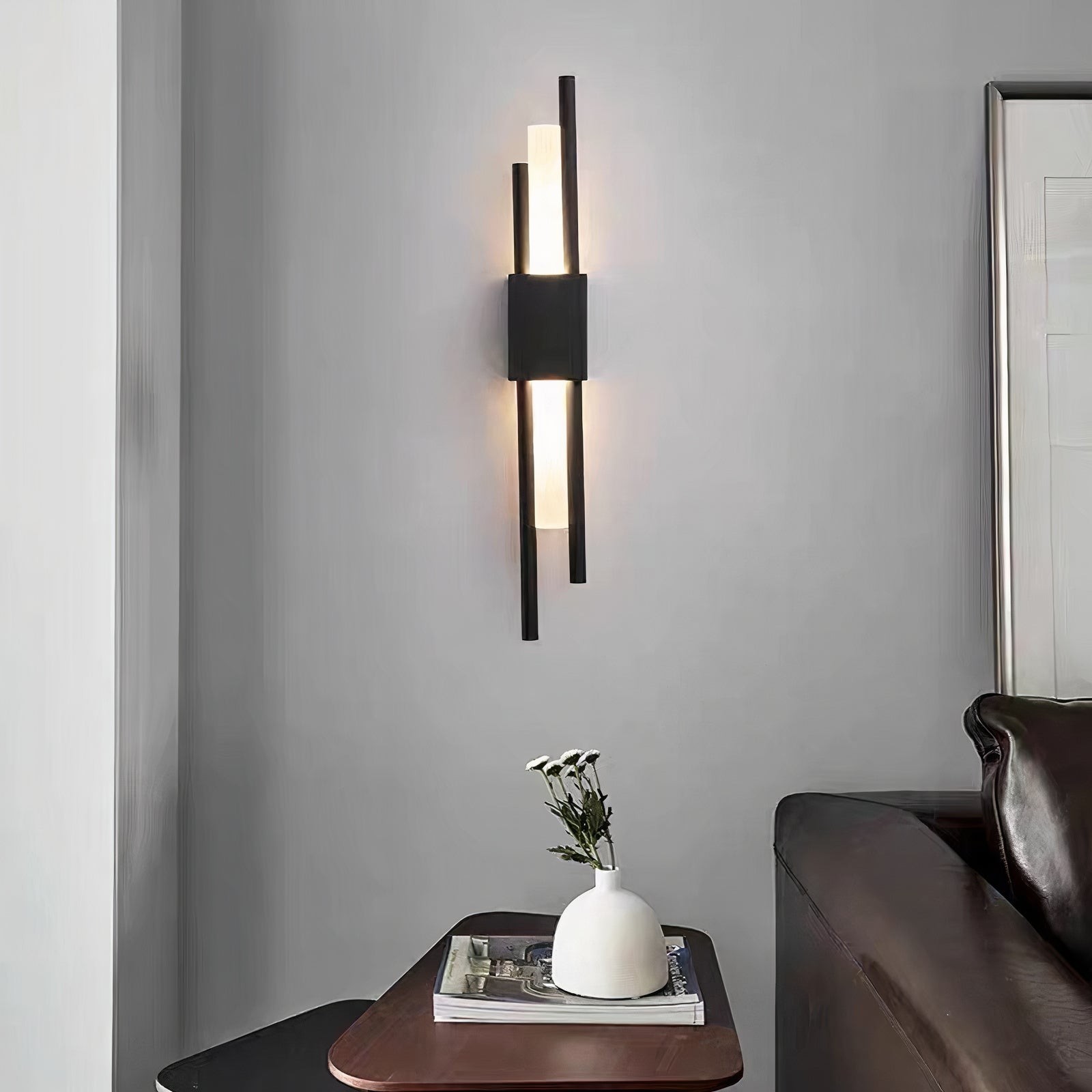 Postmoderne minimalistische lichte luxe grille wandlamp HL533