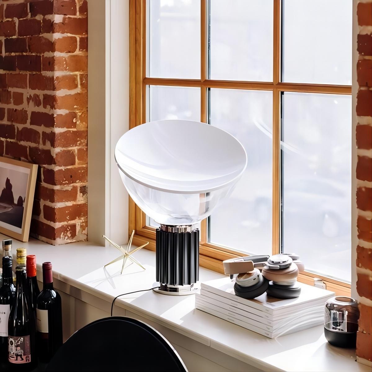 Bowlum Omgekeerde Glas Tafellamp