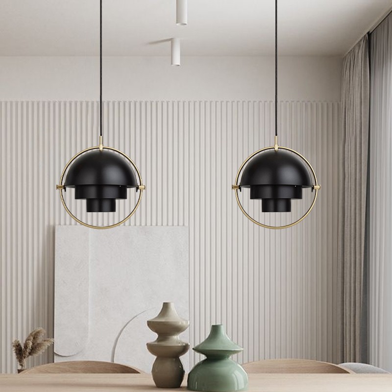 Multilayer Draaibare Metalen Hanglamp HL36