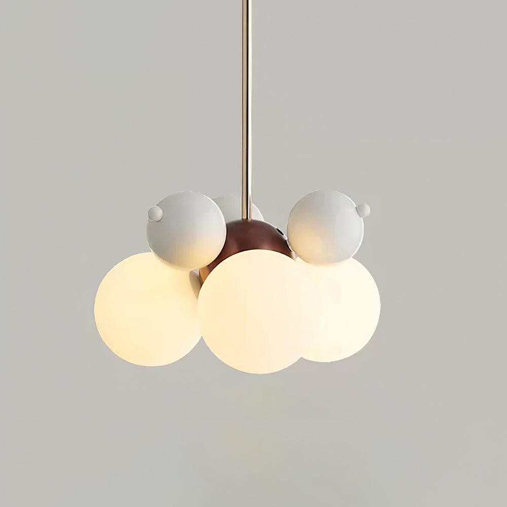 Moderne hanglamp in de vorm van een bubbellamp HL675