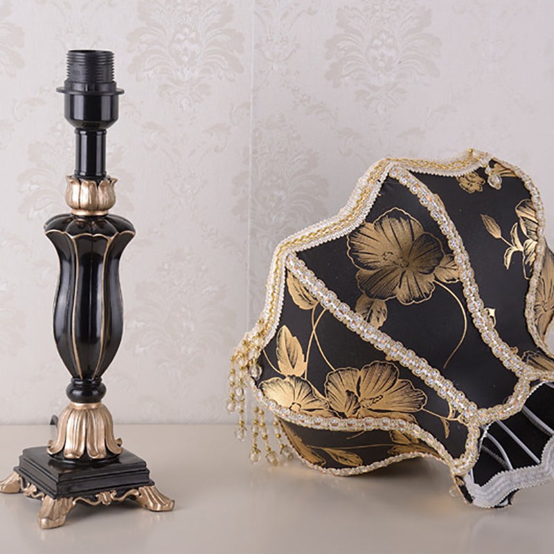 Palace Floral Hars Gesneden Basis Tafellamp HL877