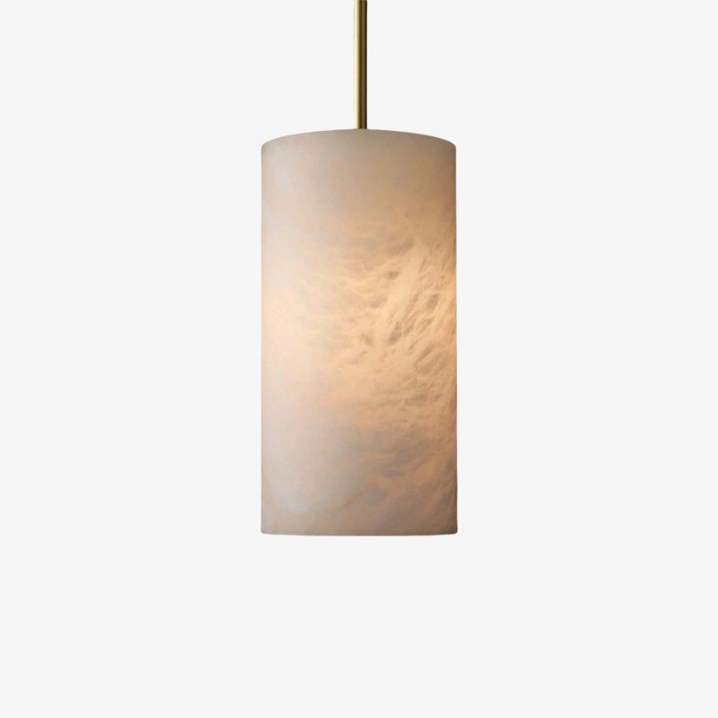 Alabresca Mid Century Alabaster Hanglamp - Hanglamp met meerdere koppen voor keukeneiland HL2487