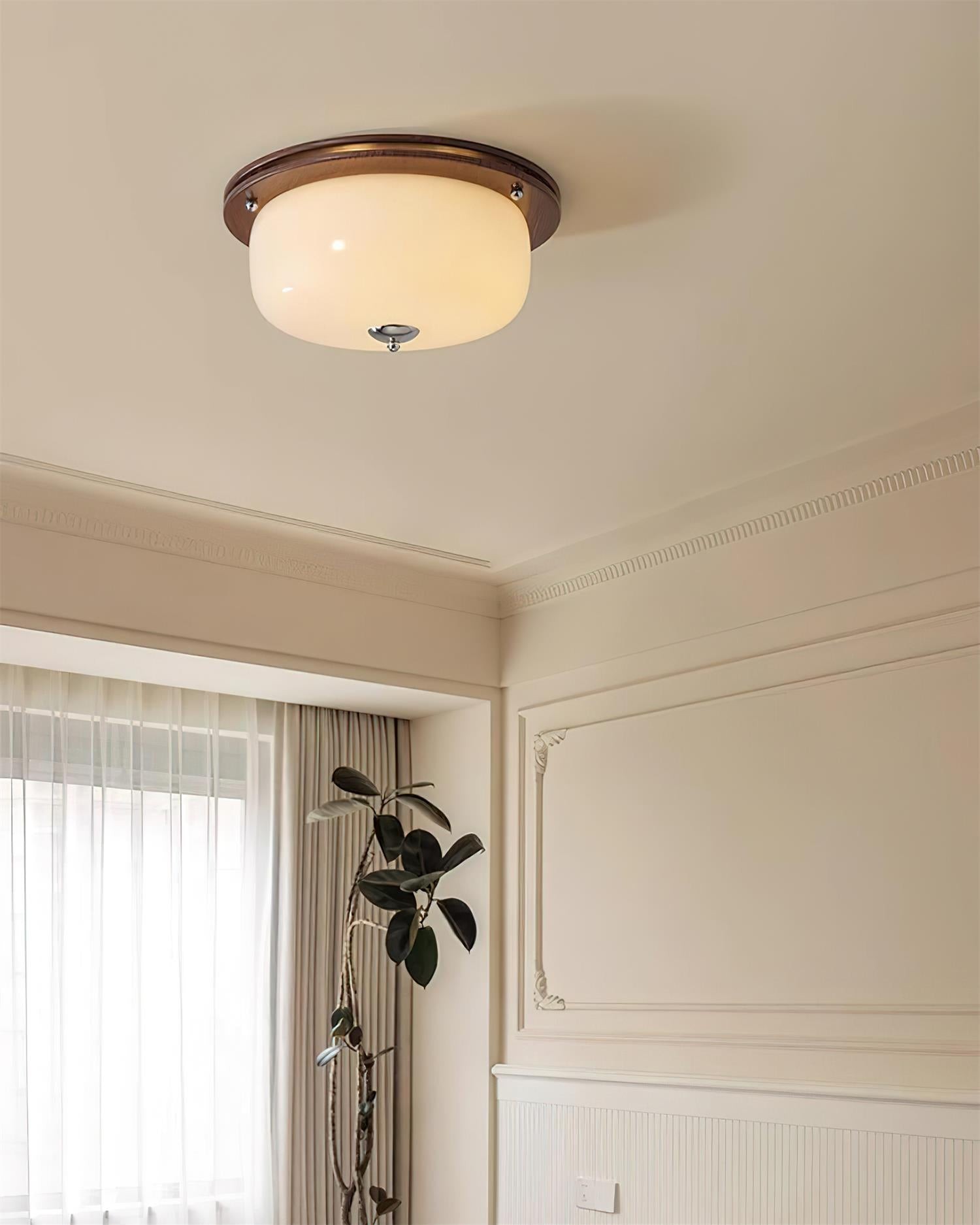 Justice glazen plafondlamp HL2583