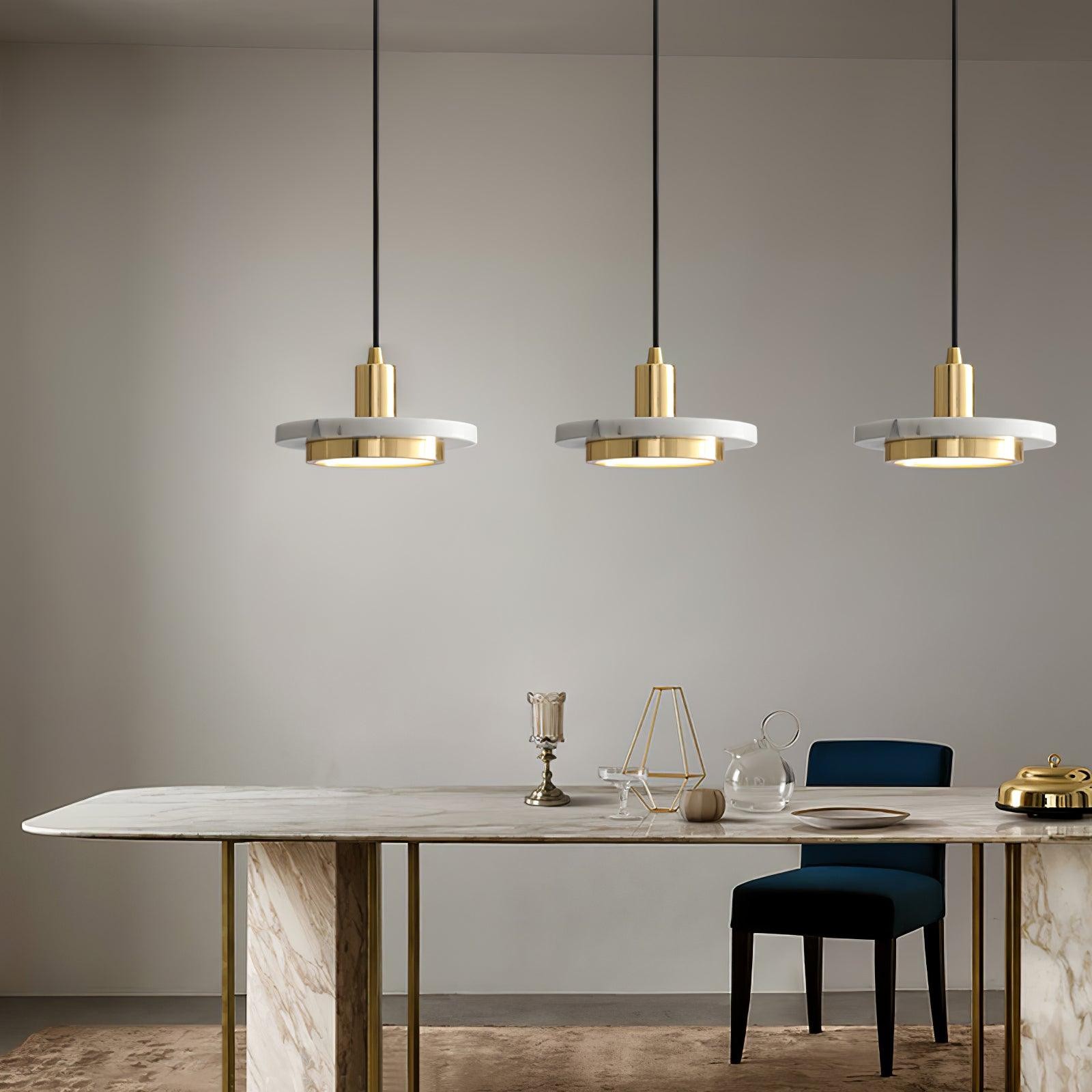 Dubbele cirkel hanglamp HL459
