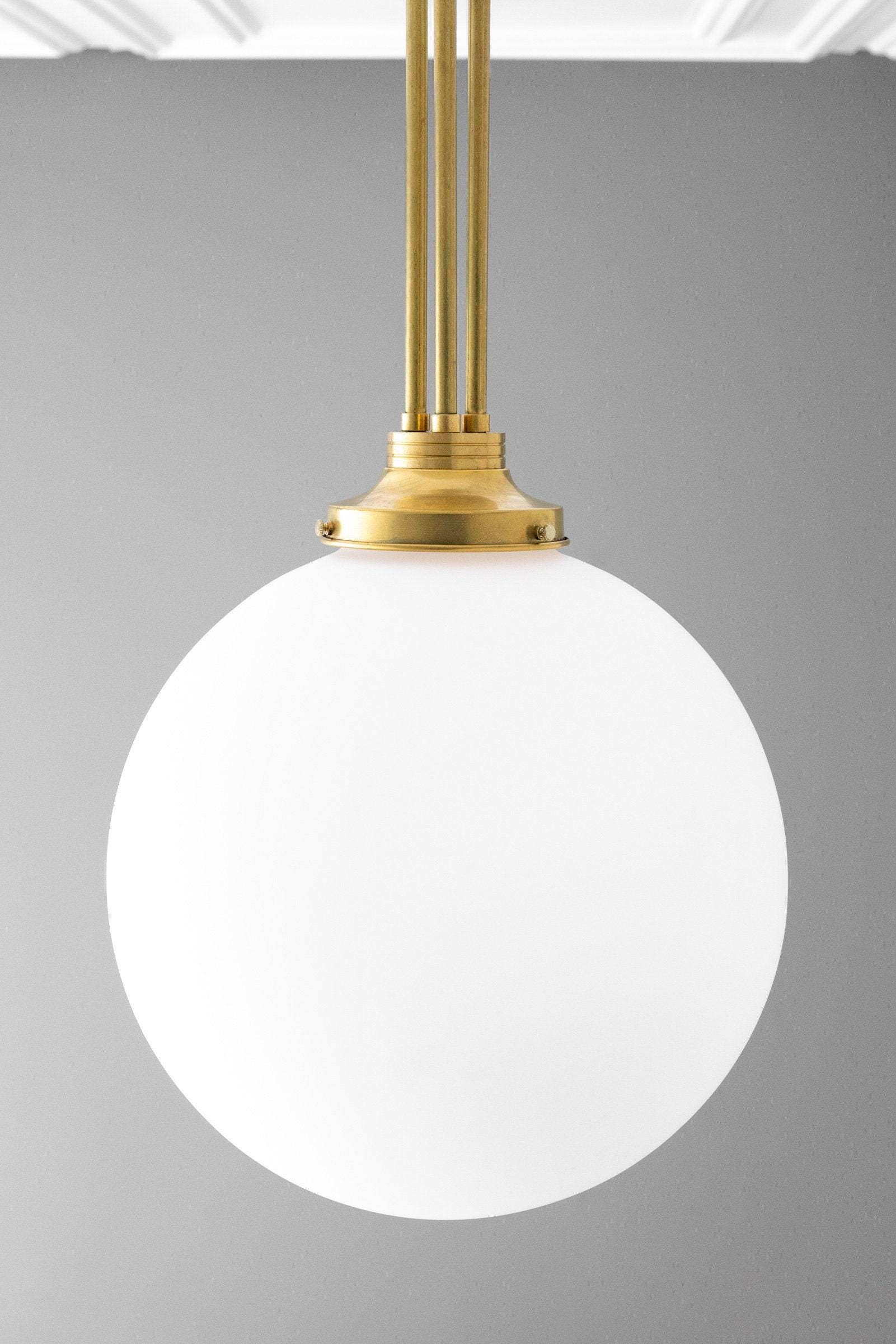 Glorica Glazen Bolvormige Hanglamp - Art Deco Hanglamp voor Thuis HL1704