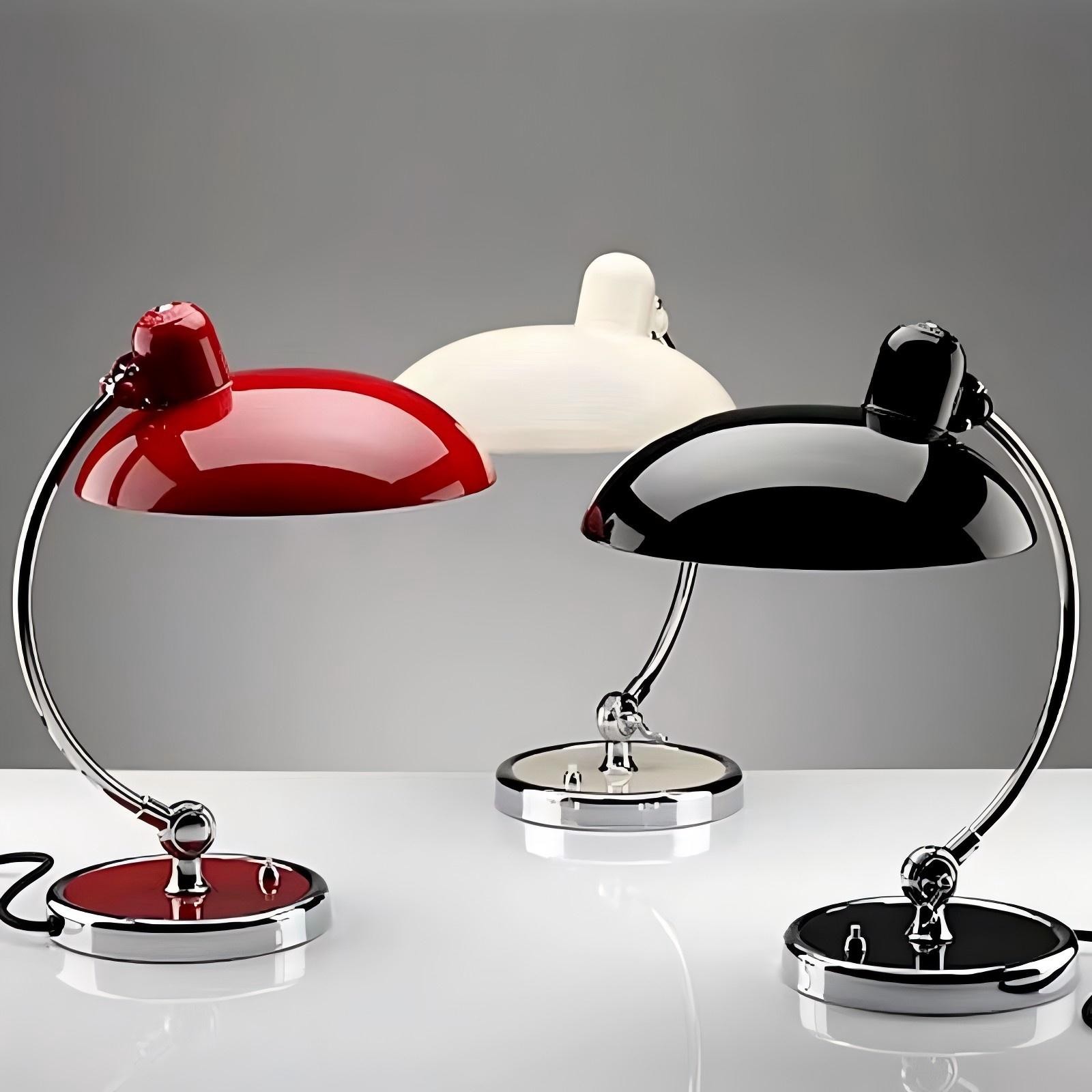 Vintage Luxe Metalen Kap Tafellamp HL313