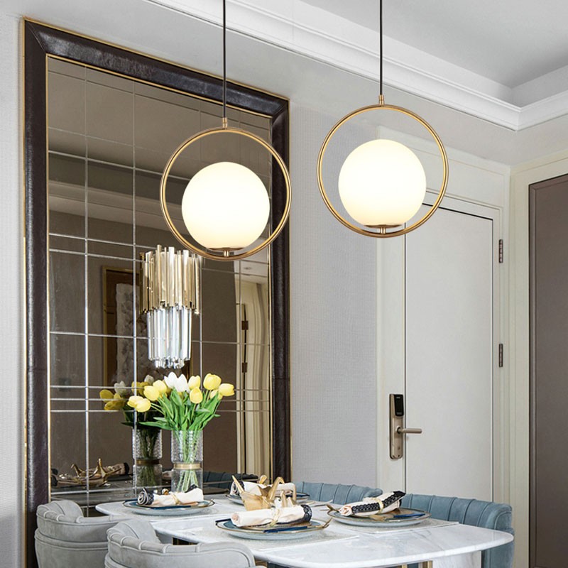 Halozen Geometrische Hanglamp Glas
