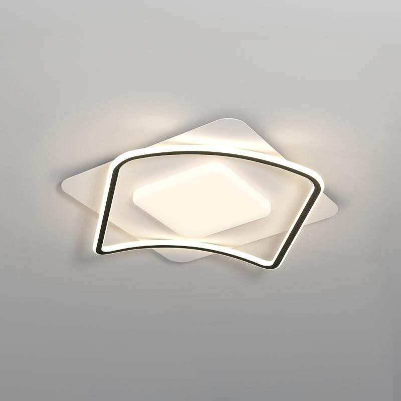 Minimalistische geometrie LED-plafondlamp HL706