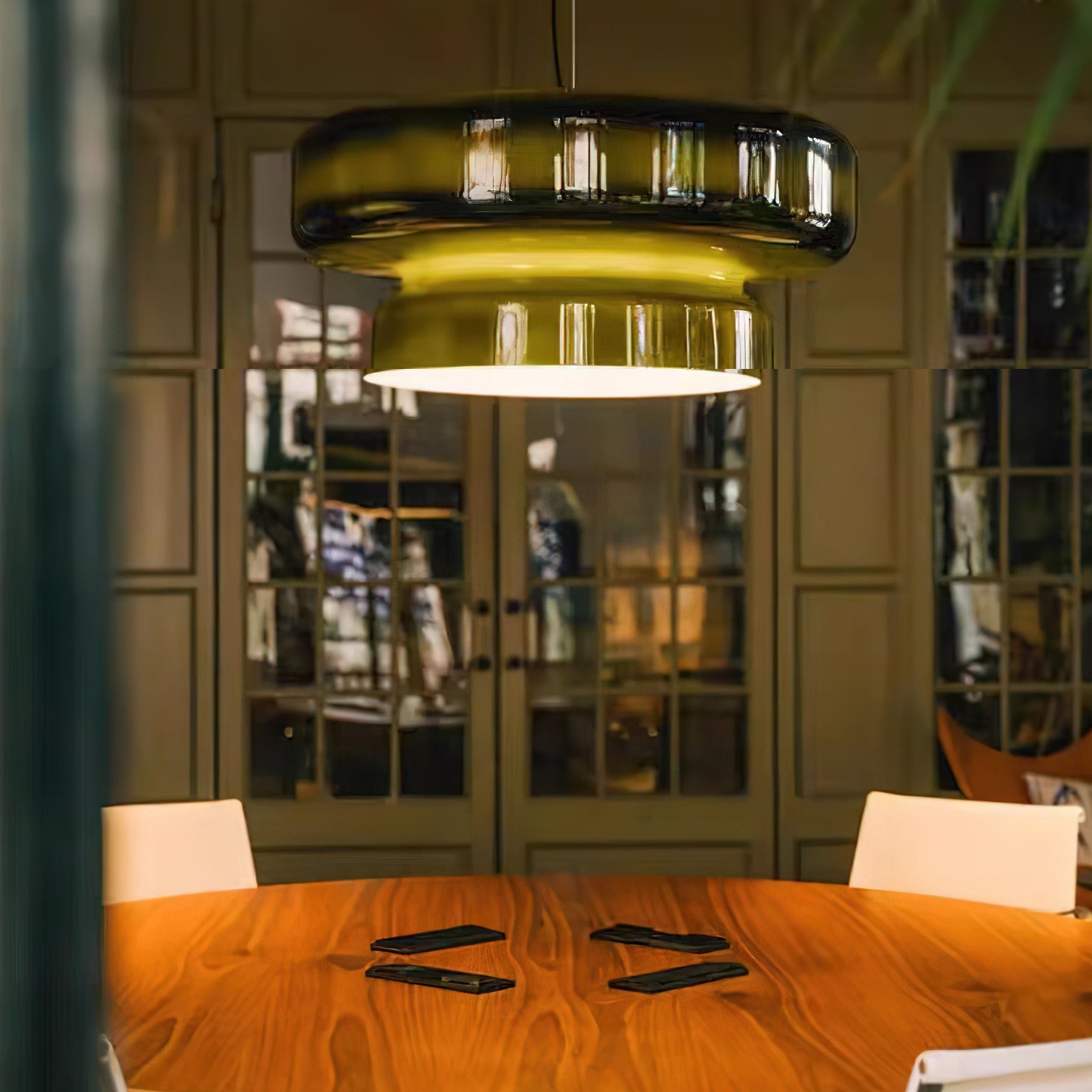Boheemse Stijl Minimalistische Glazen Hanglamp HL382